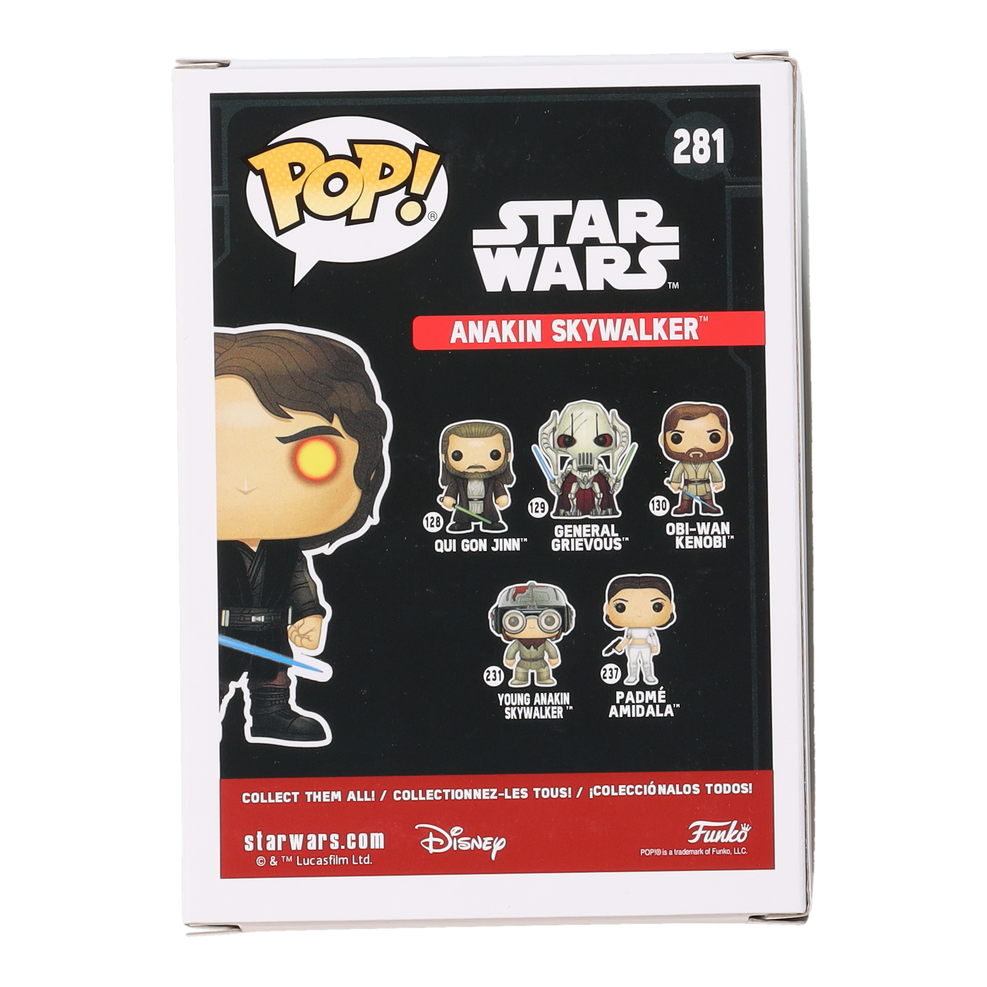 Hayden Christensen Signed "STAR WARS" #281 Anakin Skywalker Funko Pop! Vinyl Figure Inscribed "Anakin Skywalker" (JSA) at PristineAuction.com Hayden Christensen Signed "STAR WARS" #281 Anakin Skywalker Funko Pop! Vinyl Figure Inscribed "Anakin Skywalker" (JSA) at PristineAuction.com