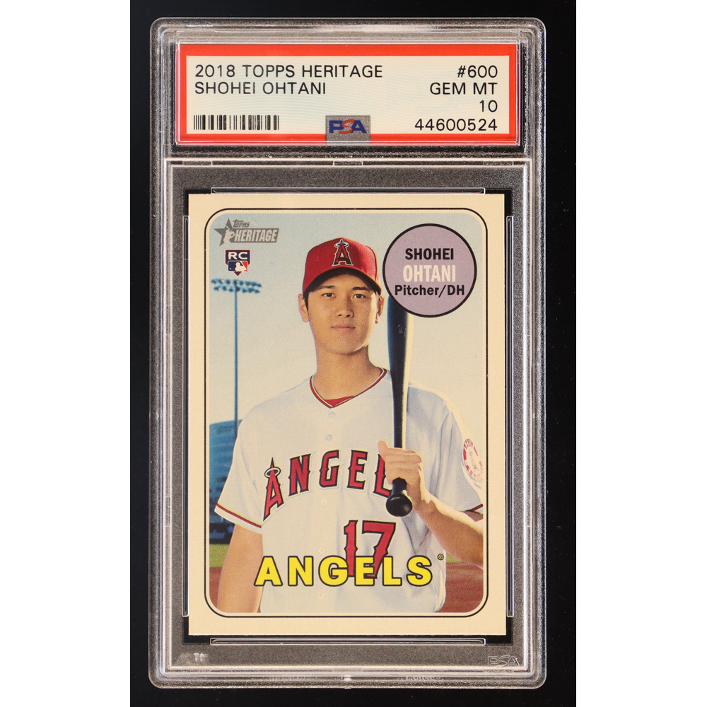 PSA10 大谷翔平 2018 Topps Chrome FF1 ルーキーカード PSA10 大谷翔平 2018 Topps Chrome FF1 ルーキーカード
