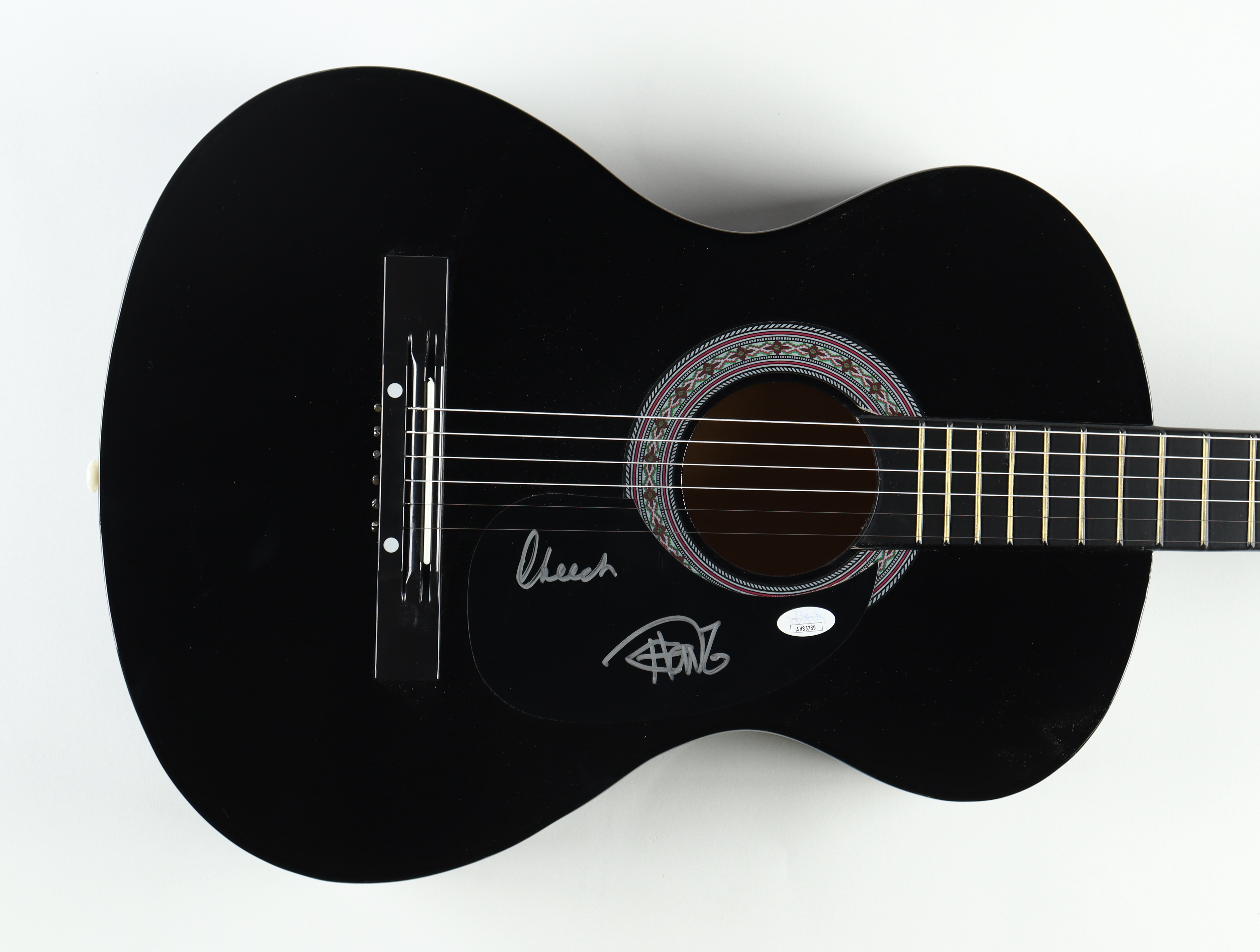 Tommy Chong & Cheech Marin Signed 39" Acoustic Guitar (JSA) at PristineAuction.com Tommy Chong & Cheech Marin Signed 39" Acoustic Guitar (JSA) at PristineAuction.com