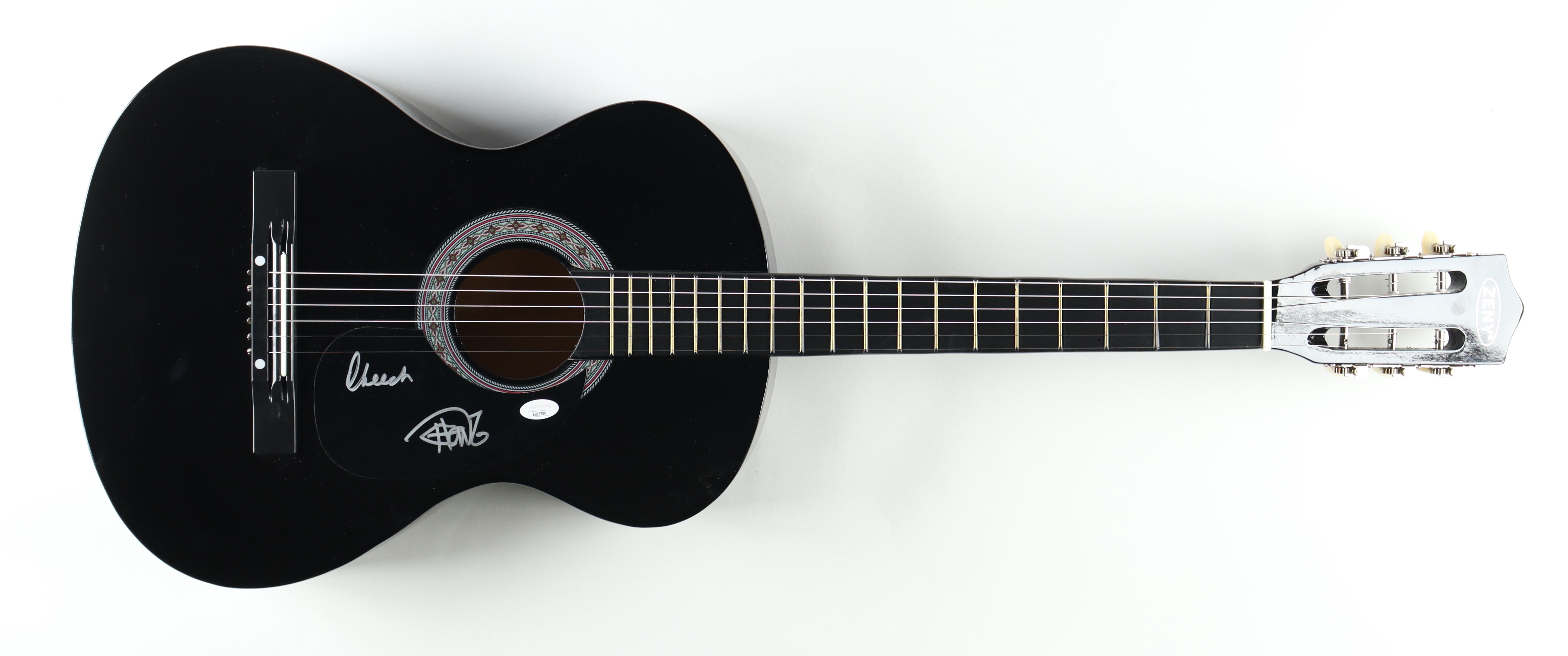 Tommy Chong & Cheech Marin Signed 39" Acoustic Guitar (JSA) at PristineAuction.com Tommy Chong & Cheech Marin Signed 39" Acoustic Guitar (JSA) at PristineAuction.com