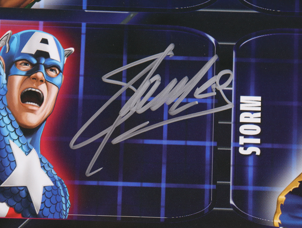 Stan Lee Signed "Marvel" 22x34 Poster (PSA) at PristineAuction.com Stan Lee Signed "Marvel" 22x34 Poster (PSA) at PristineAuction.com