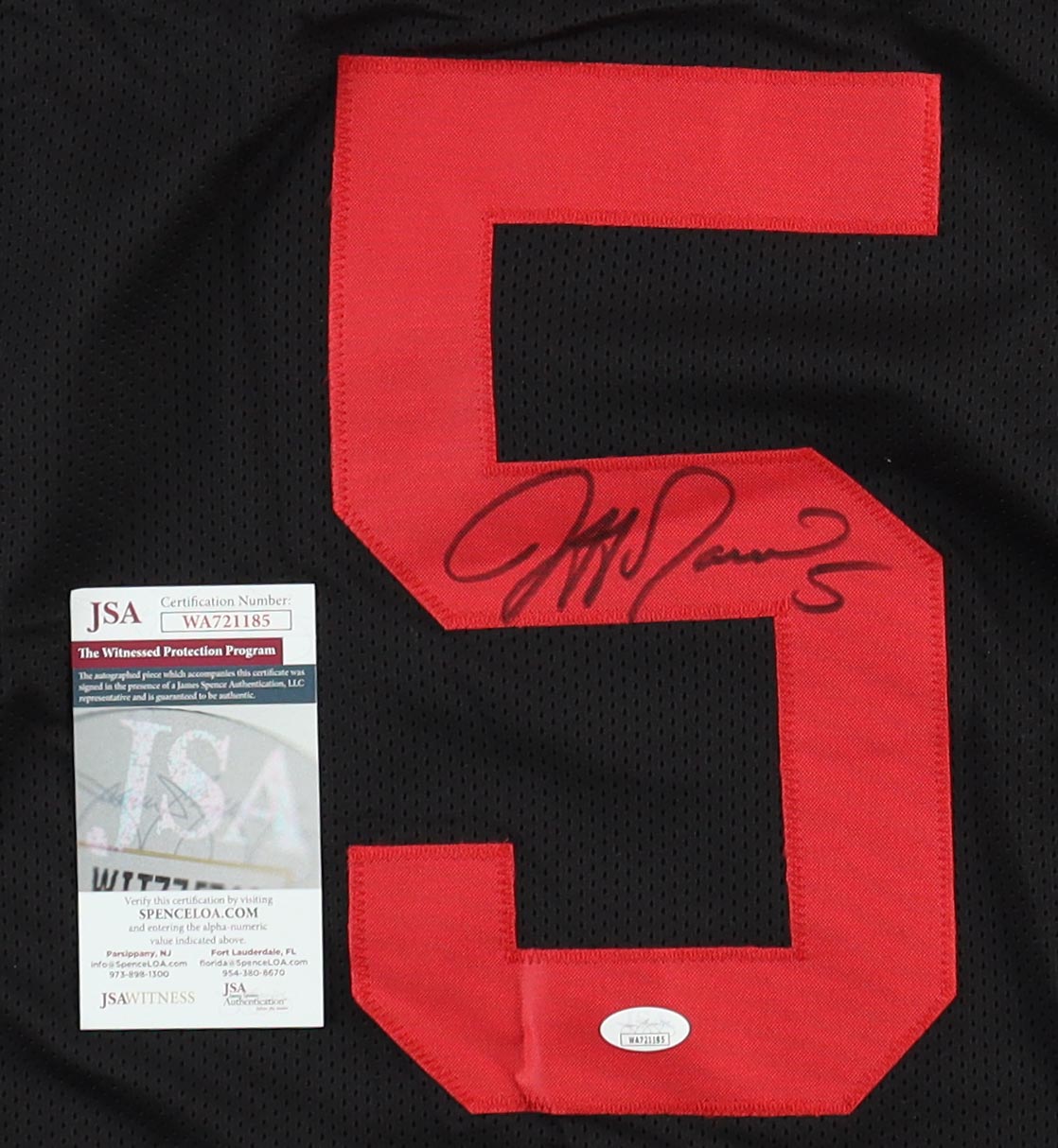 Jeff Garcia Signed Jersey (JSA) at PristineAuction.com Jeff Garcia Signed Jersey (JSA) at PristineAuction.com