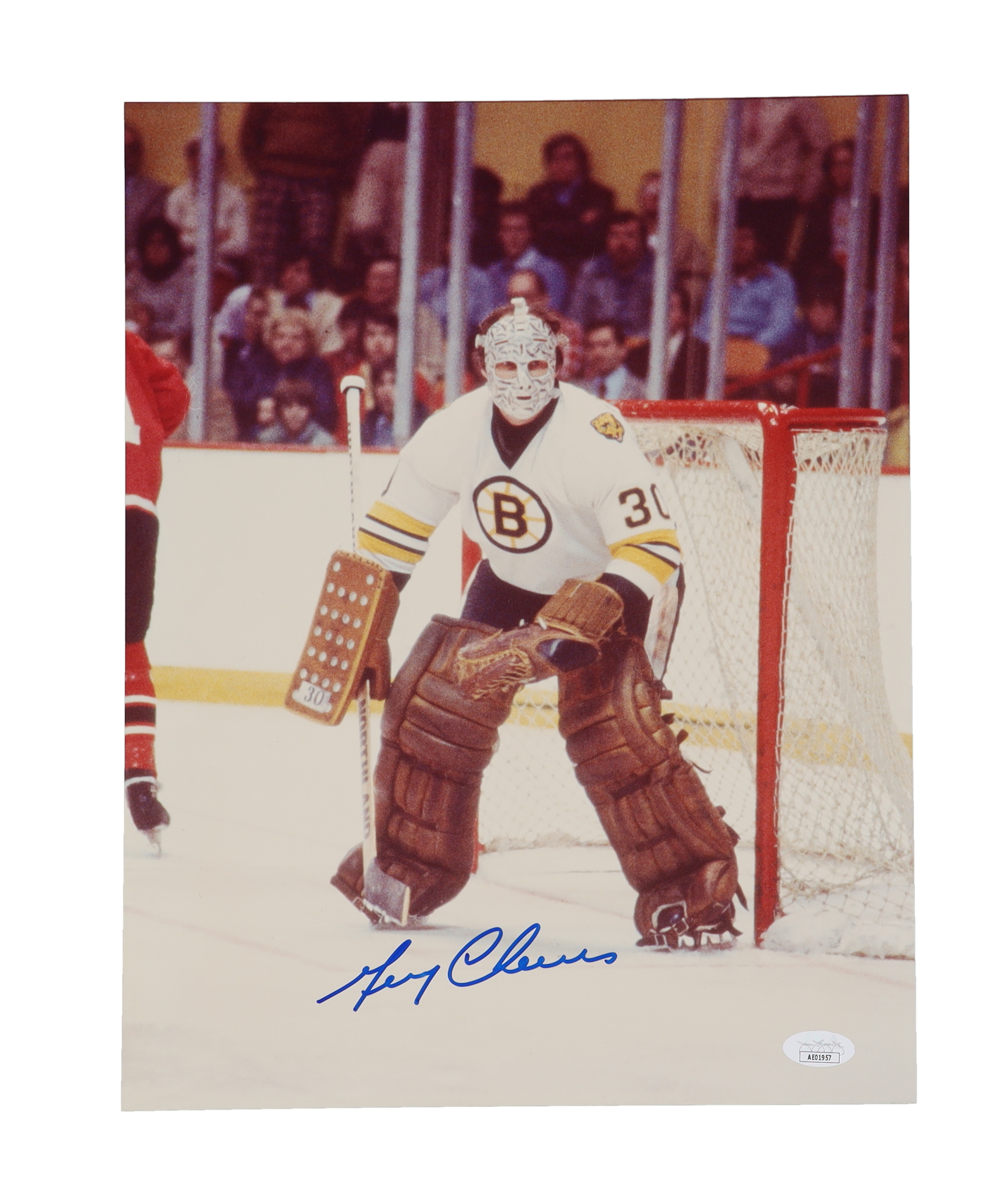 Gerry Cheevers Signed Bruins 11x14 Photo (JSA) at PristineAuction.com Gerry Cheevers Signed Bruins 11x14 Photo (JSA) at PristineAuction.com