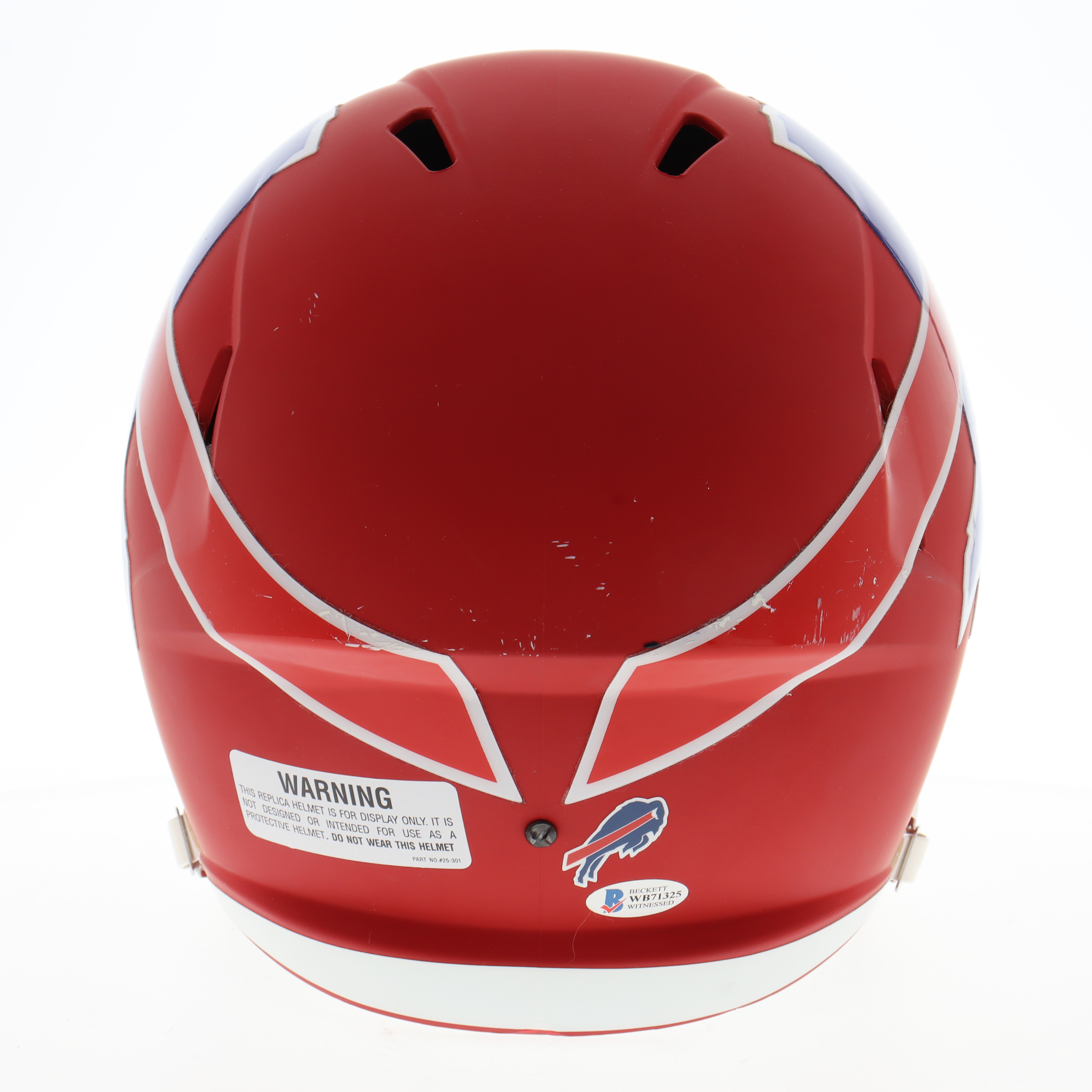 Stefon Diggs Signed Bills Full-Size Speed Helmet (Beckett) at PristineAuction.com Stefon Diggs Signed Bills Full-Size Speed Helmet (Beckett) at PristineAuction.com