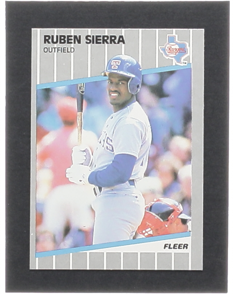 Ruben Sierra 1989 Fleer #532