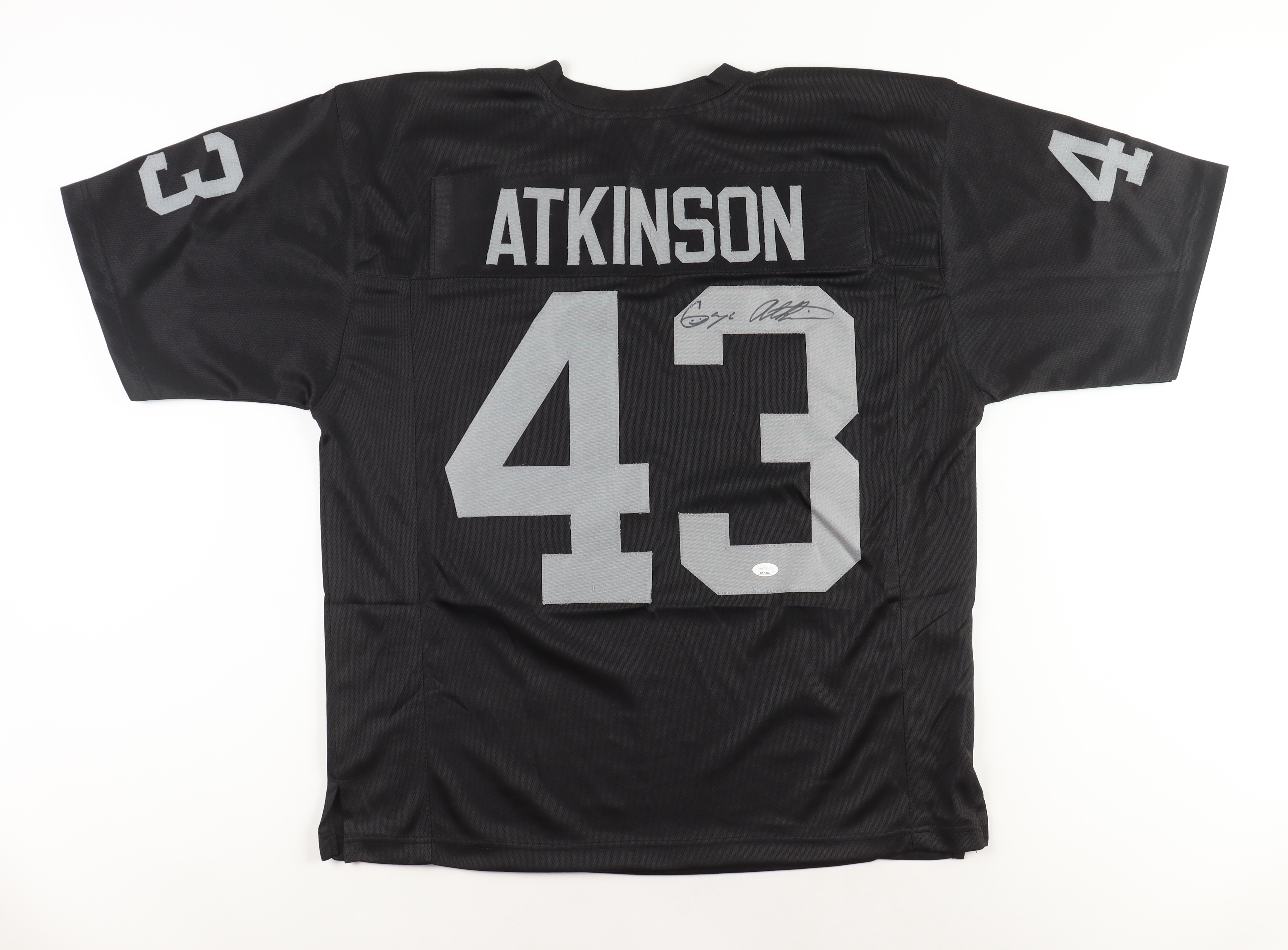 George Atkinson Signed Jersey (JSA) at PristineAuction.com George Atkinson Signed Jersey (JSA) at PristineAuction.com