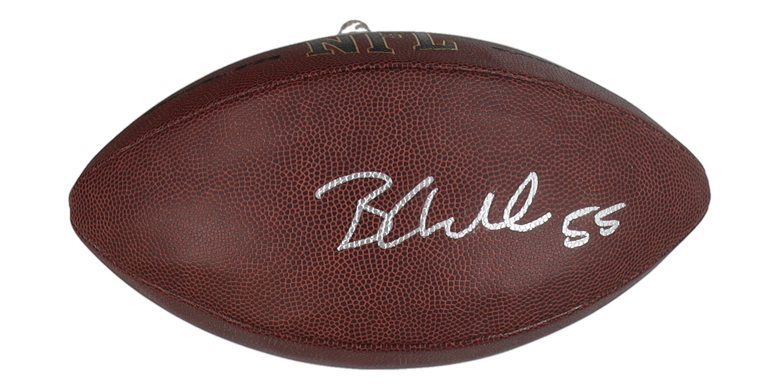 Bradley Chubb Signed NFL Football (Beckett) at PristineAuction.com Bradley Chubb Signed NFL Football (Beckett) at PristineAuction.com