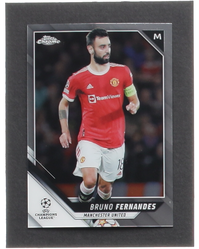Bruno Fernandes 2021-22 Topps Chrome UEFA Champions League #73 at PristineAuction.com Bruno Fernandes 2021-22 Topps Chrome UEFA Champions League #73 at PristineAuction.com