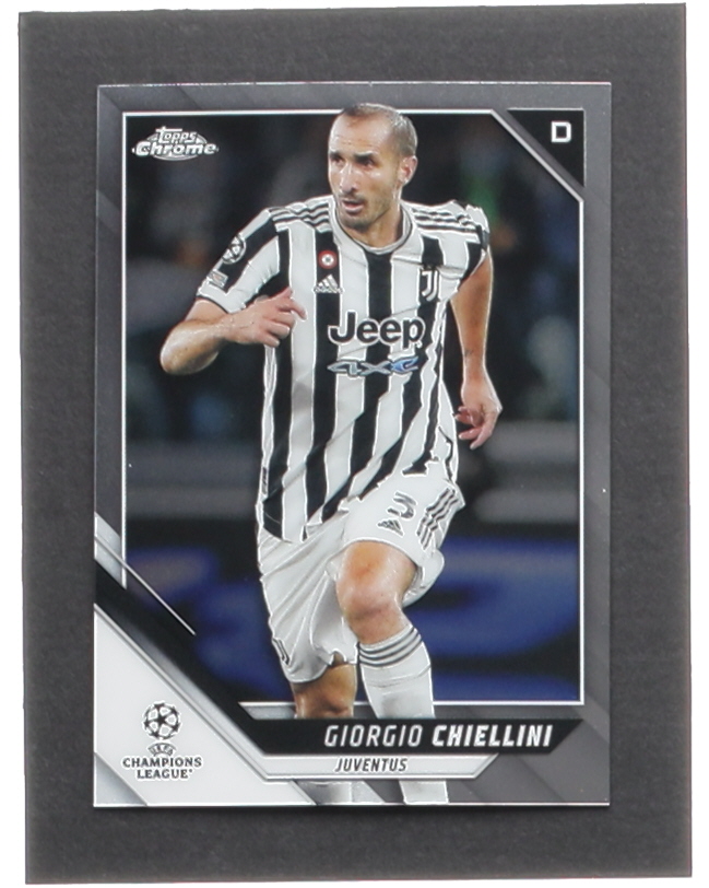 Giorgio Chiellini 2021-22 Topps Chrome UEFA Champions League #82 at PristineAuction.com Giorgio Chiellini 2021-22 Topps Chrome UEFA Champions League #82 at PristineAuction.com