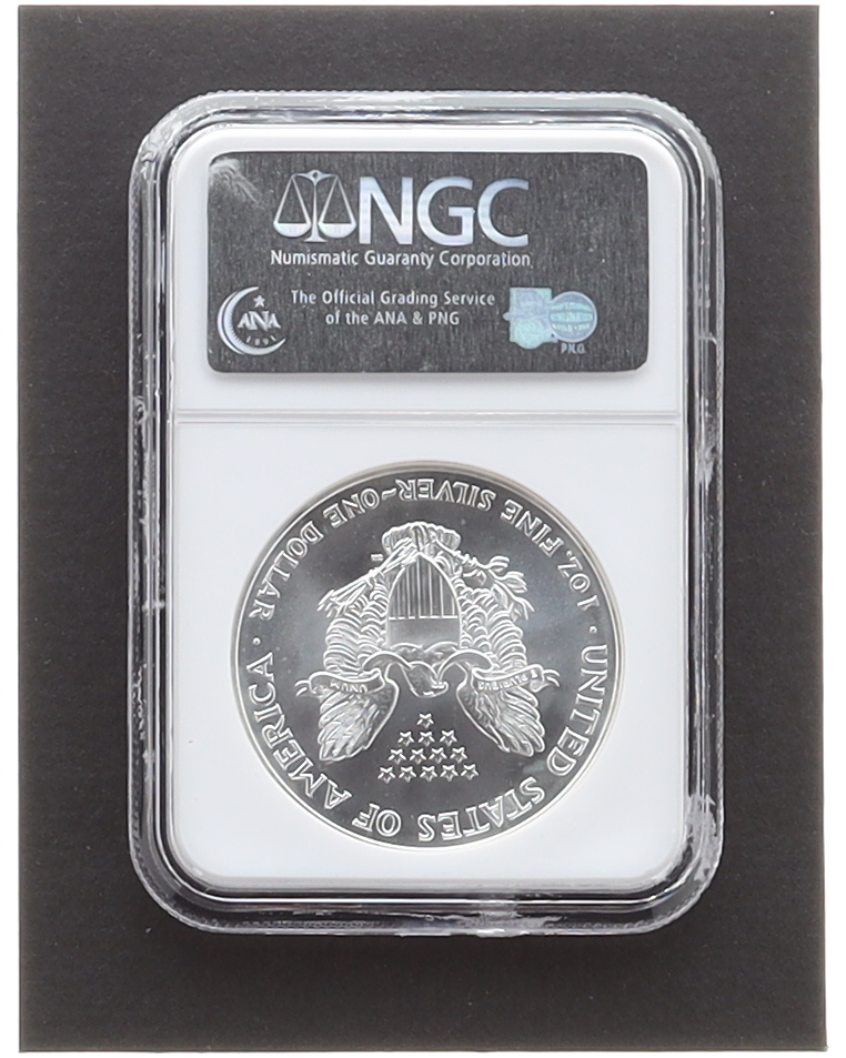 2000-S American Silver Eagle - 20th Anniversary Collection - Set 543 of 2005 (NGC MS68) at PristineAuction.com 2000-S American Silver Eagle - 20th Anniversary Collection - Set 543 of 2005 (NGC MS68) at PristineAuction.com