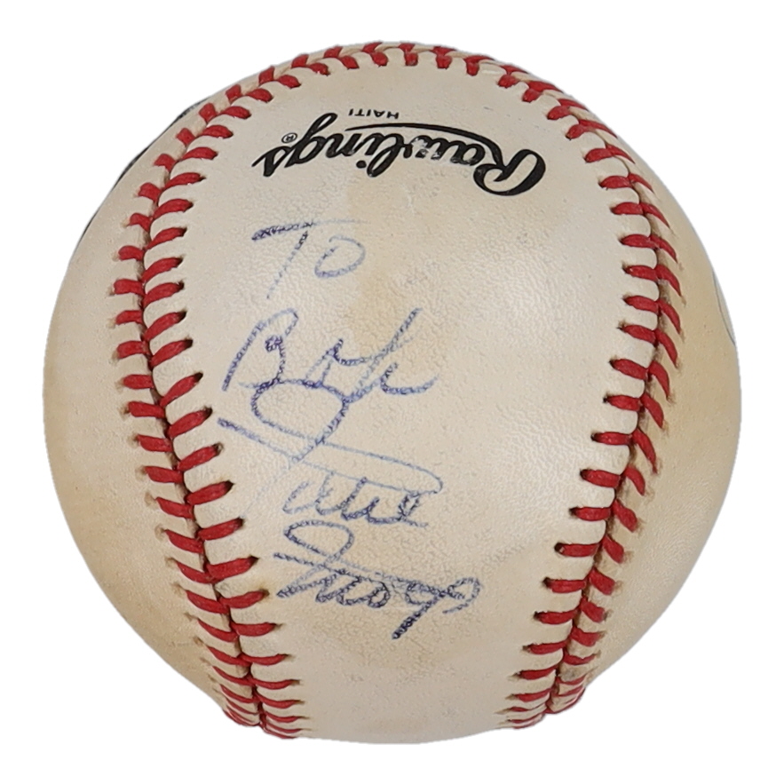 Willie Mays, Don Mattingly & Mel Allen Signed ONL Baseball (Beckett) at PristineAuction.com Willie Mays, Don Mattingly & Mel Allen Signed ONL Baseball (Beckett) at PristineAuction.com