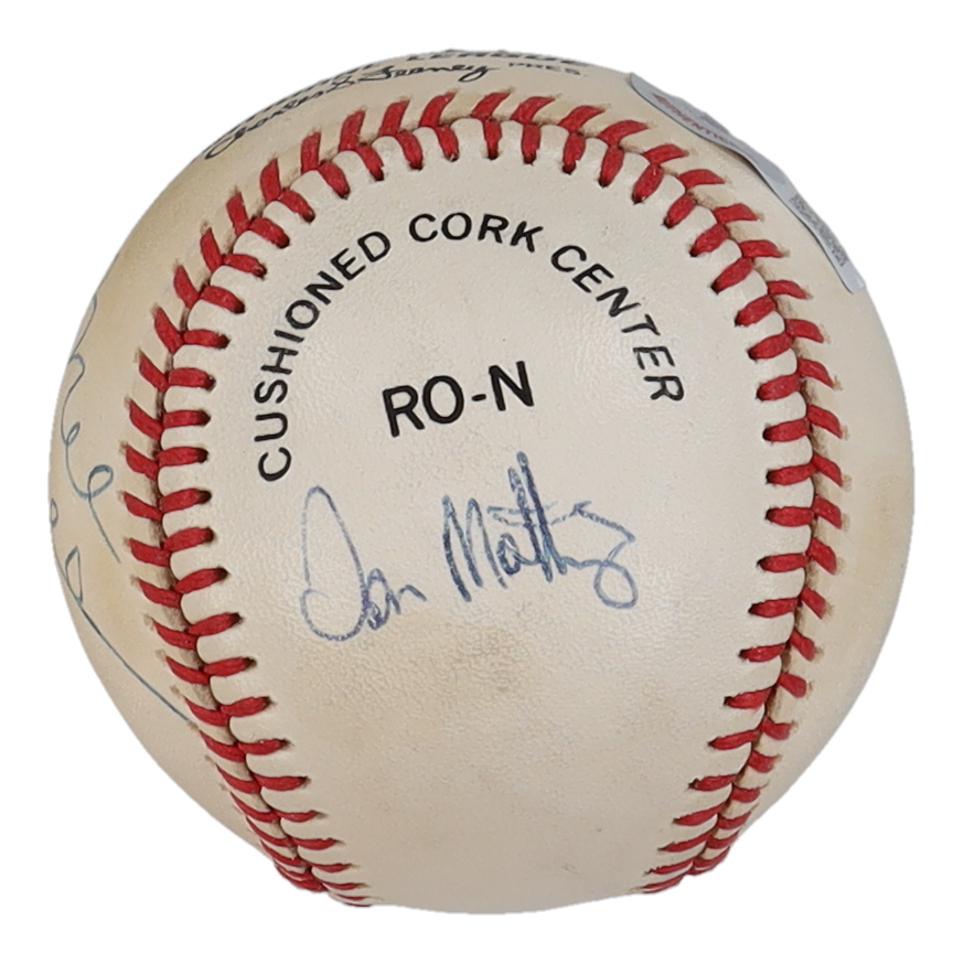 Willie Mays, Don Mattingly & Mel Allen Signed ONL Baseball (Beckett) at PristineAuction.com Willie Mays, Don Mattingly & Mel Allen Signed ONL Baseball (Beckett) at PristineAuction.com