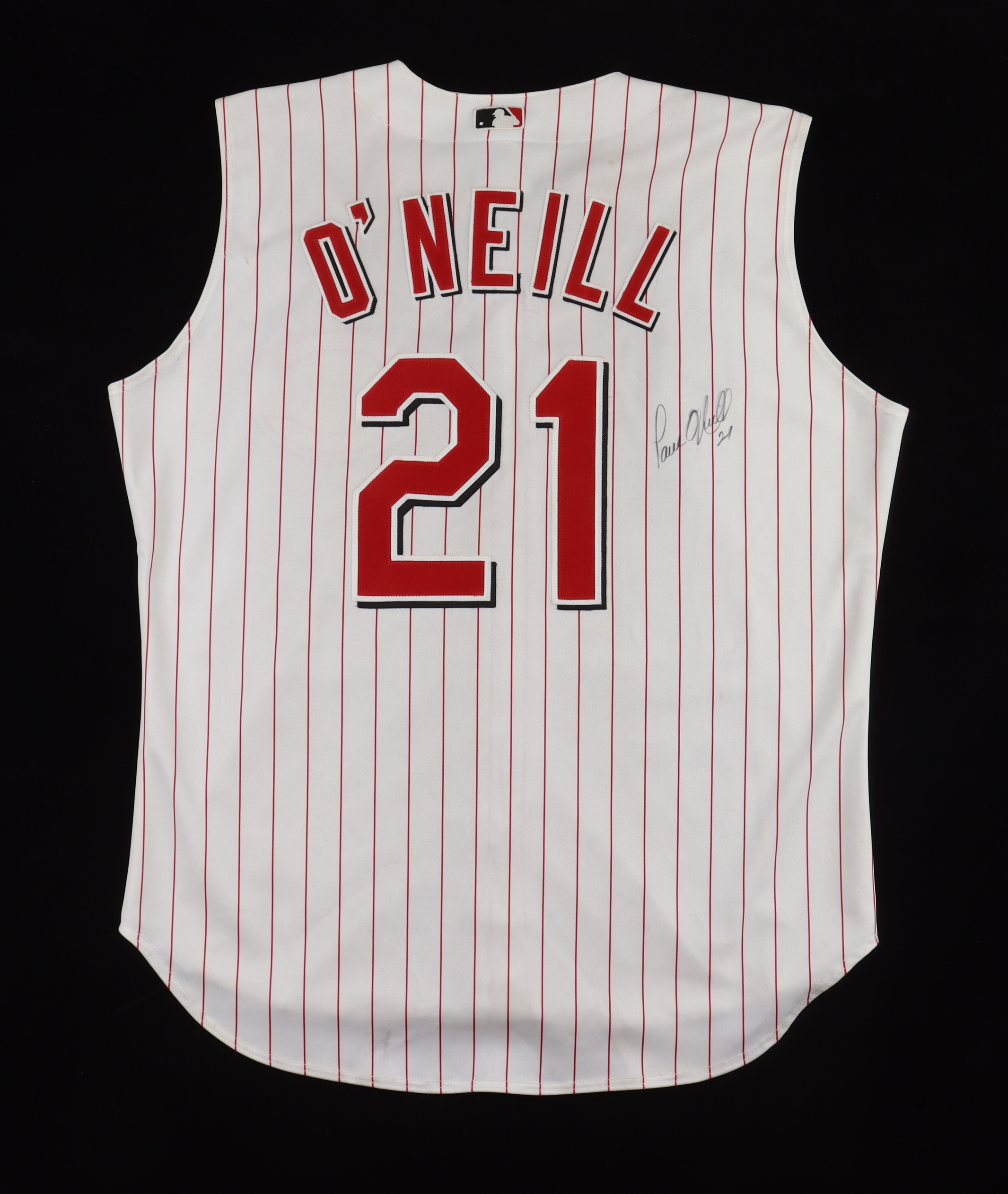 Paul O'Neill Signed Reds Jersey (JSA) at PristineAuction.com Paul O'Neill Signed Reds Jersey (JSA) at PristineAuction.com