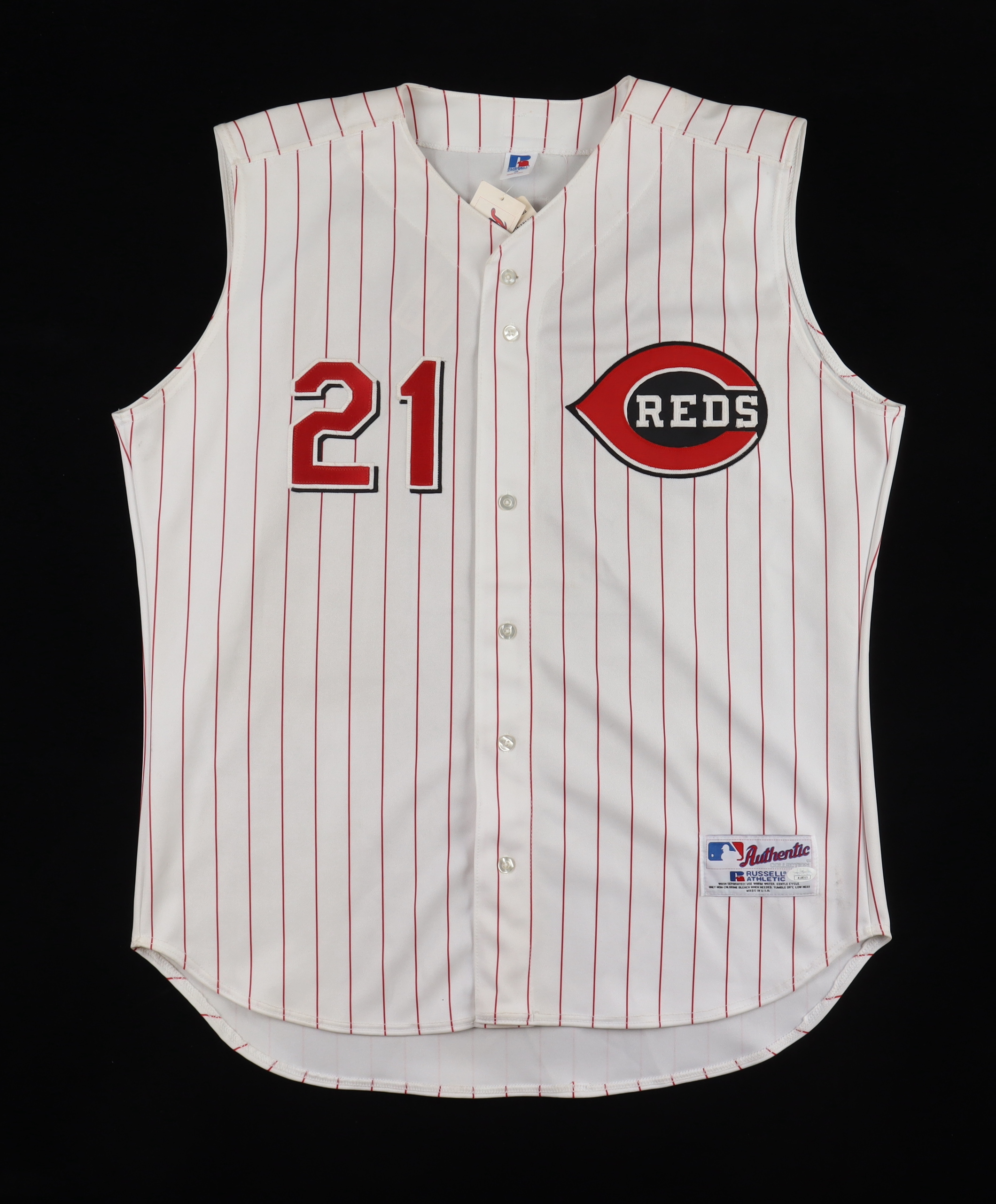 Paul O'Neill Signed Reds Jersey (JSA) at PristineAuction.com Paul O'Neill Signed Reds Jersey (JSA) at PristineAuction.com