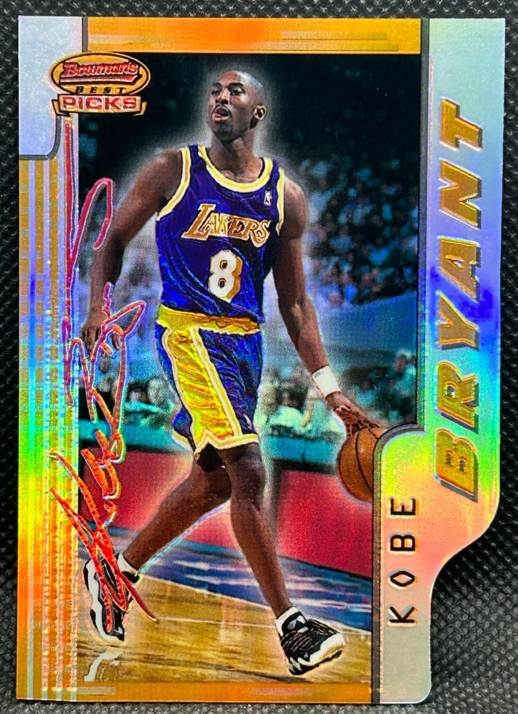 Kobe Bryant 1996-97 Bowman's Best Picks Refractors #BP10 RC | Pristine ...