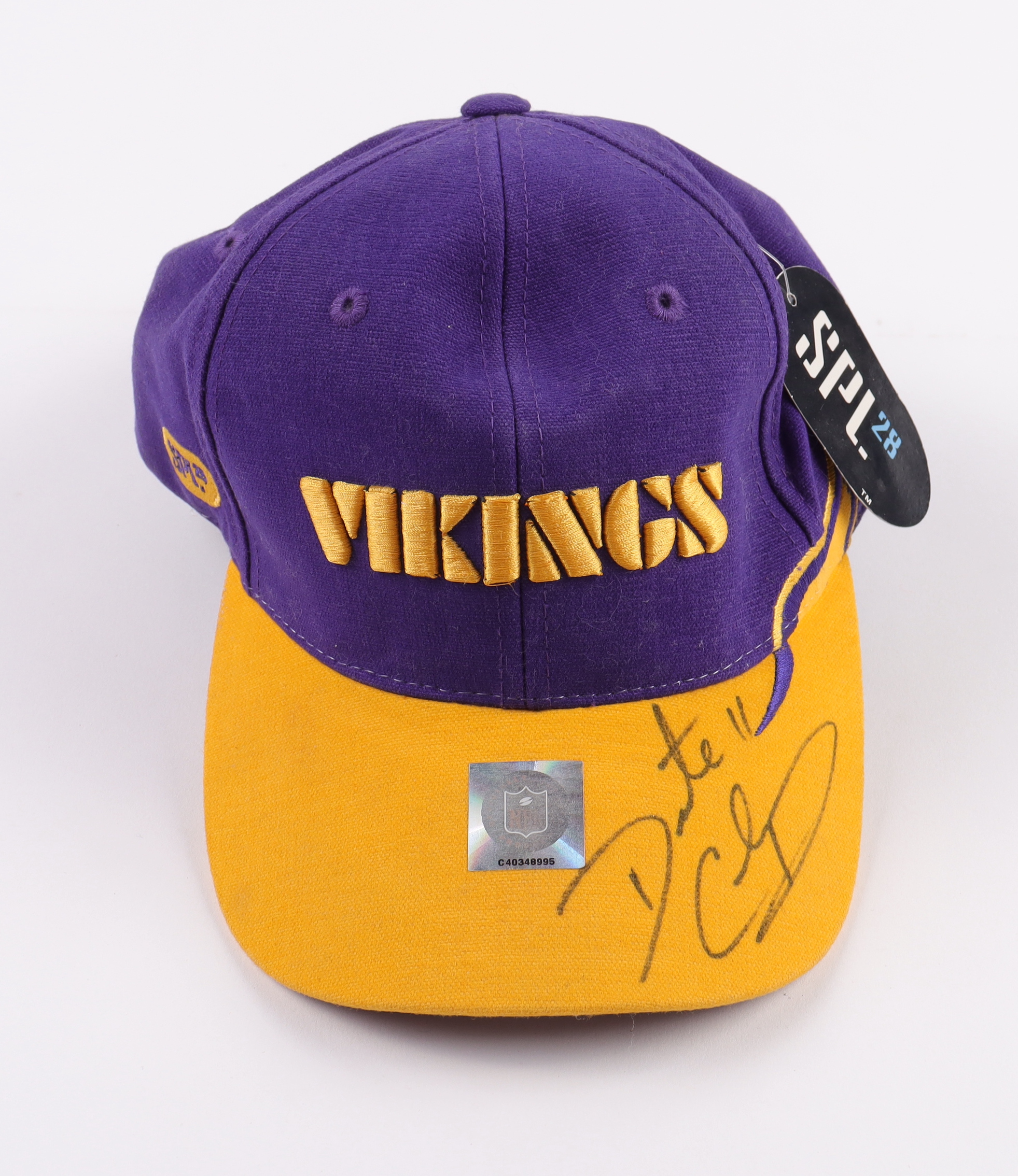 Dante Culpepper Signed Vikings Logo Adjustable Hat (JSA) at PristineAuction.com Dante Culpepper Signed Vikings Logo Adjustable Hat (JSA) at PristineAuction.com