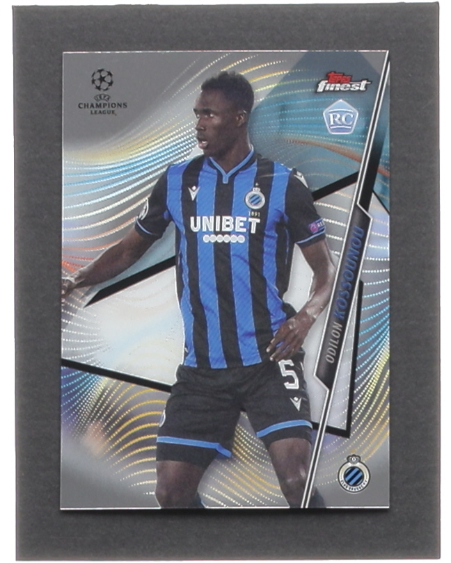 Odilon Kossounou 2020-21 Finest UEFA Champions League #78 RC at PristineAuction.com Odilon Kossounou 2020-21 Finest UEFA Champions League #78 RC at PristineAuction.com