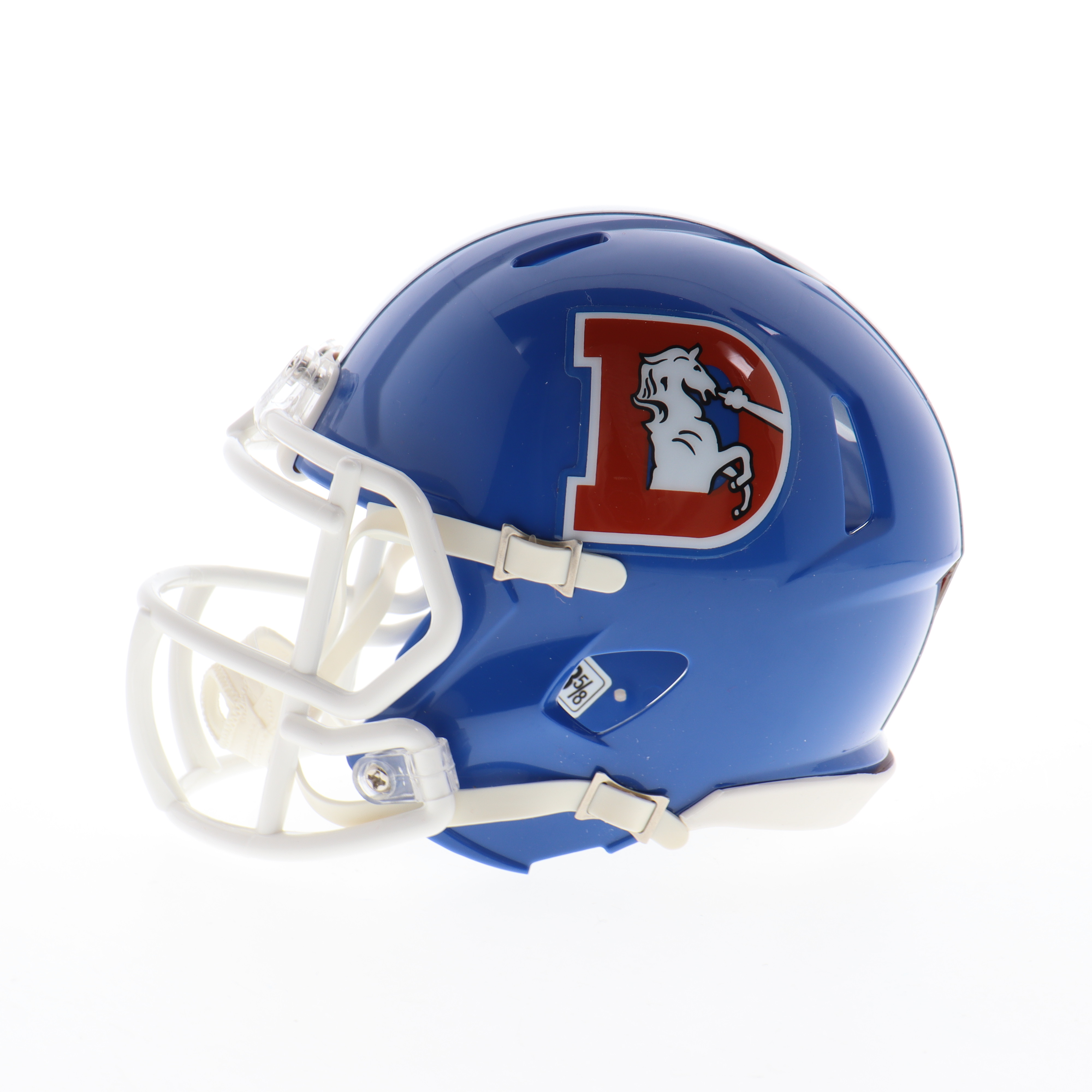 Randy Gradishar Signed Broncos Throwback Speed Mini Helmet (Playball Ink) at PristineAuction.com Randy Gradishar Signed Broncos Throwback Speed Mini Helmet (Playball Ink) at PristineAuction.com