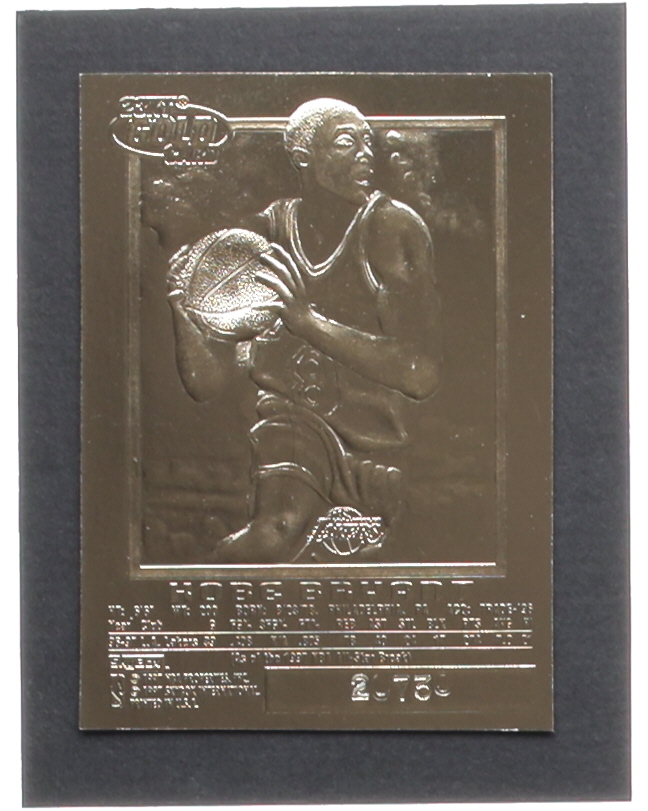 Kobe Bryant 1996-97 Skybox EX 2000 Purple Signature 23KT Gold RC at PristineAuction.com Kobe Bryant 1996-97 Skybox EX 2000 Purple Signature 23KT Gold RC at PristineAuction.com
