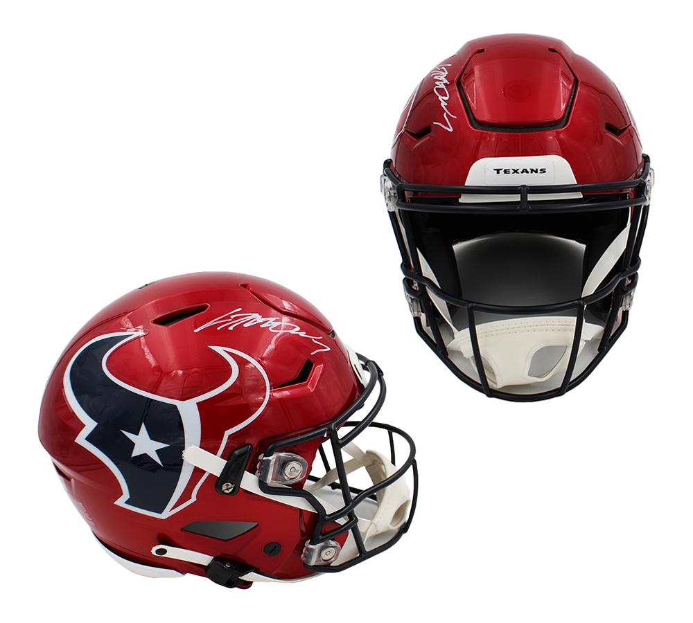 C. J. Stroud Signed Texans Full-Size Authentic On-Field Flash Alternate SpeedFlex Helmet (Fanatics) at PristineAuction.com C. J. Stroud Signed Texans Full-Size Authentic On-Field Flash Alternate SpeedFlex Helmet (Fanatics) at PristineAuction.com