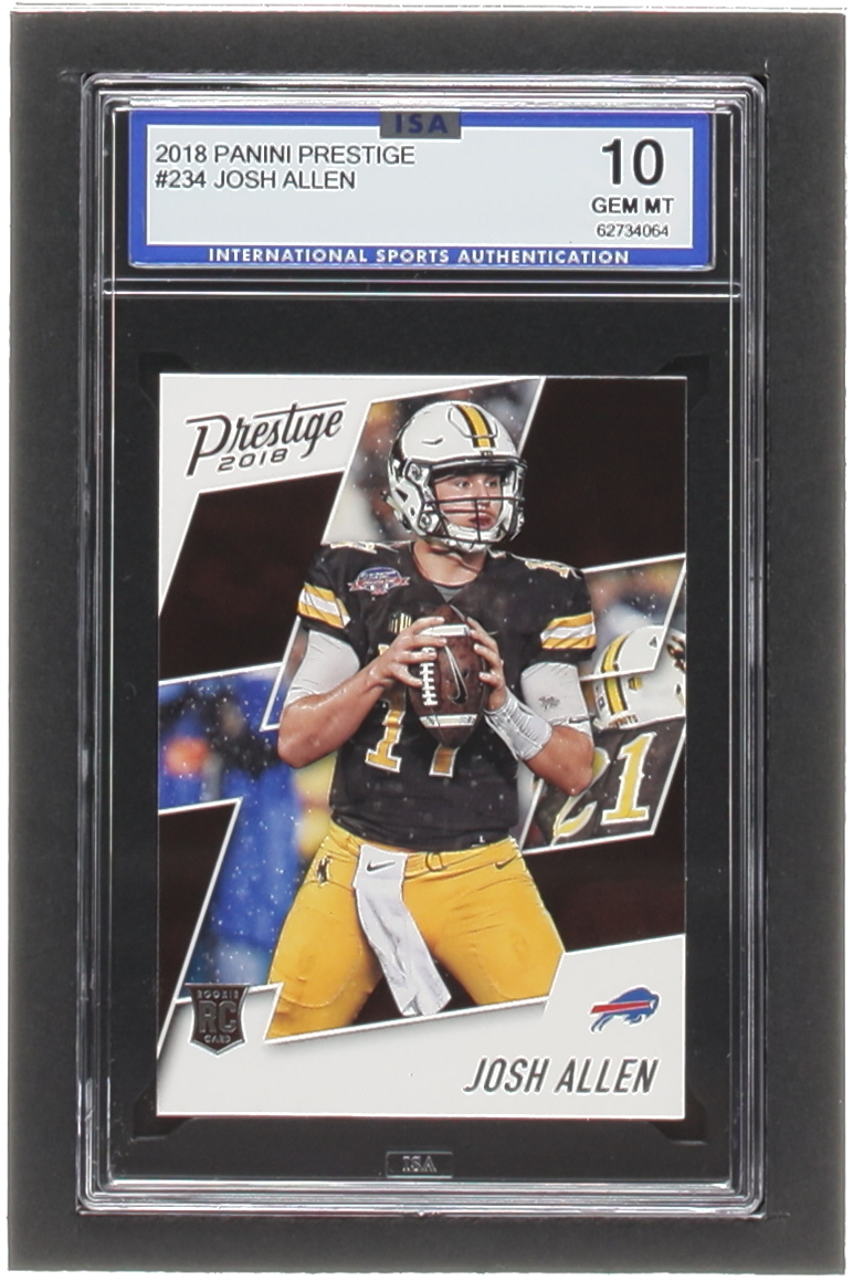 Josh Allen 2018 Prestige #234 RC (ISA 10) at PristineAuction.com Josh Allen 2018 Prestige #234 RC (ISA 10) at PristineAuction.com