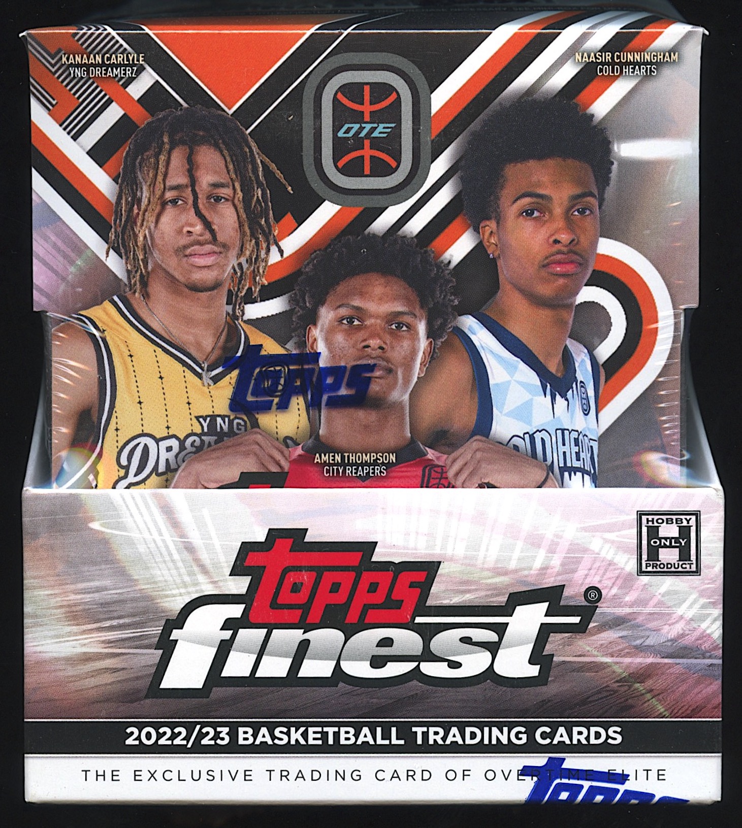2022-23 Topps Finest Overtime Elite Basketball Hobby Box at PristineAuction.com 2022-23 Topps Finest Overtime Elite Basketball Hobby Box at PristineAuction.com