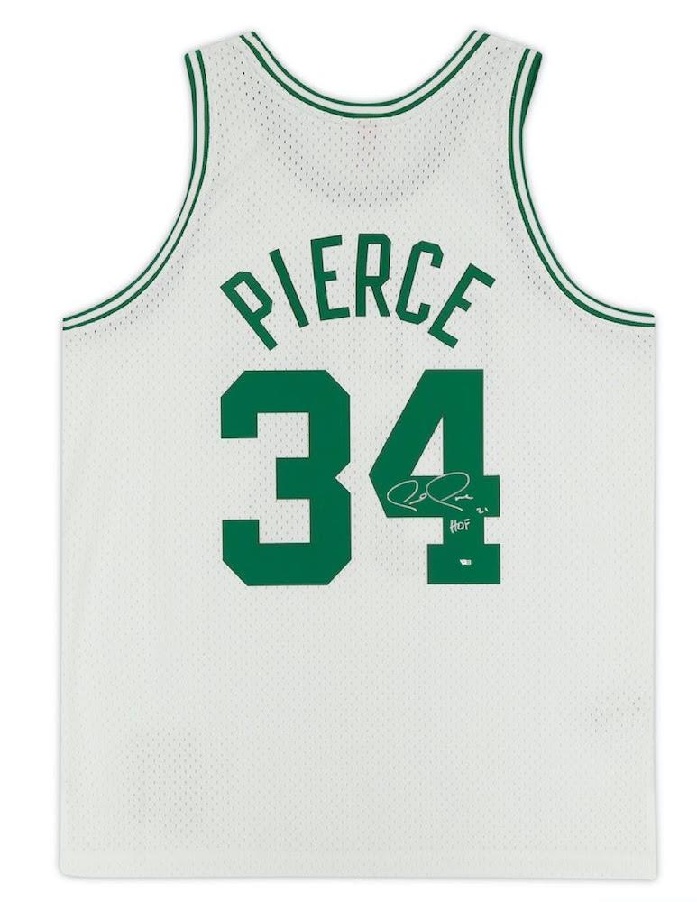 Paul Pierce Signed Celtics Jersey Inscribed "HOF 21" (Fanatics) at PristineAuction.com Paul Pierce Signed Celtics Jersey Inscribed "HOF 21" (Fanatics) at PristineAuction.com