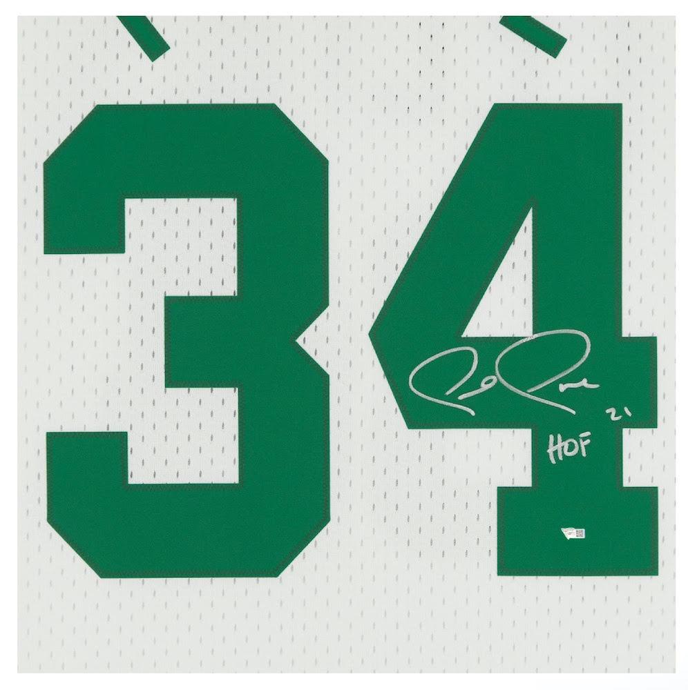Paul Pierce Signed Celtics Jersey Inscribed "HOF 21" (Fanatics) at PristineAuction.com Paul Pierce Signed Celtics Jersey Inscribed "HOF 21" (Fanatics) at PristineAuction.com