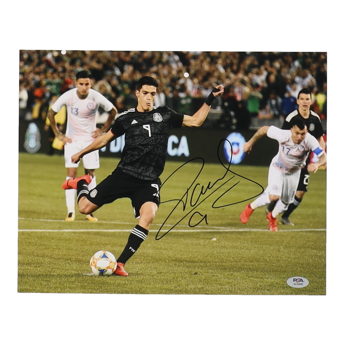 Raul Jimenez Signed Team Mexico 11x14 Photo (PSA) at PristineAuction.com Raul Jimenez Signed Team Mexico 11x14 Photo (PSA) at PristineAuction.com