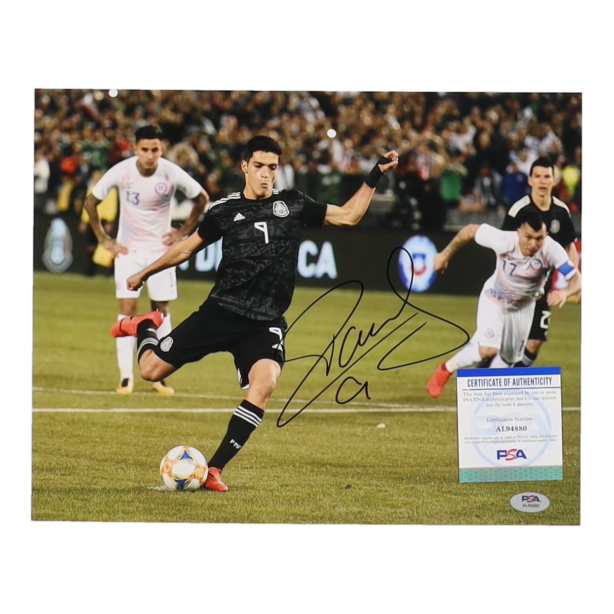 Raul Jimenez Signed Team Mexico 11x14 Photo (PSA) at PristineAuction.com Raul Jimenez Signed Team Mexico 11x14 Photo (PSA) at PristineAuction.com