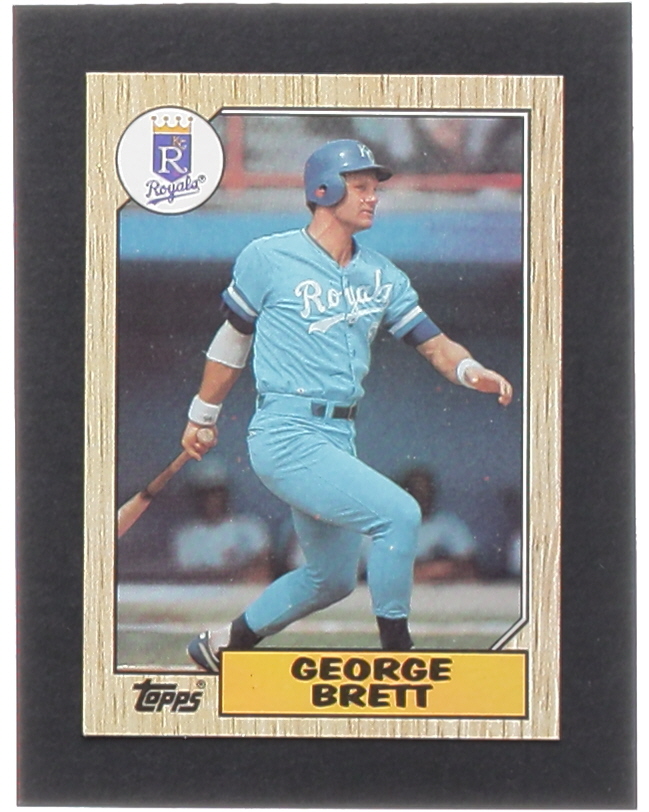 George Brett 1987 Topps #400 at PristineAuction.com George Brett 1987 Topps #400 at PristineAuction.com