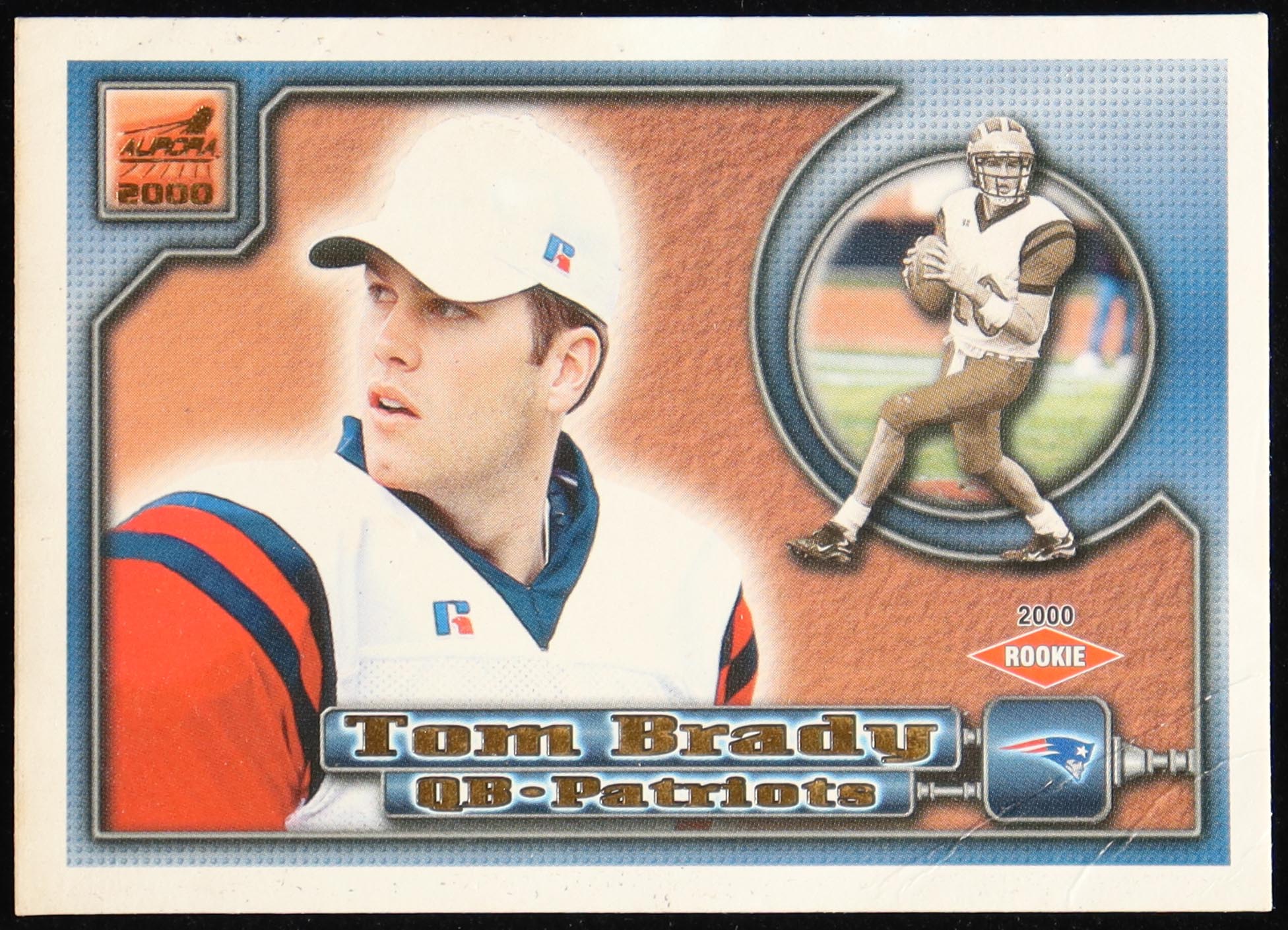 Tom Brady 2000 Aurora #84 RC at PristineAuction.com Tom Brady 2000 Aurora #84 RC at PristineAuction.com