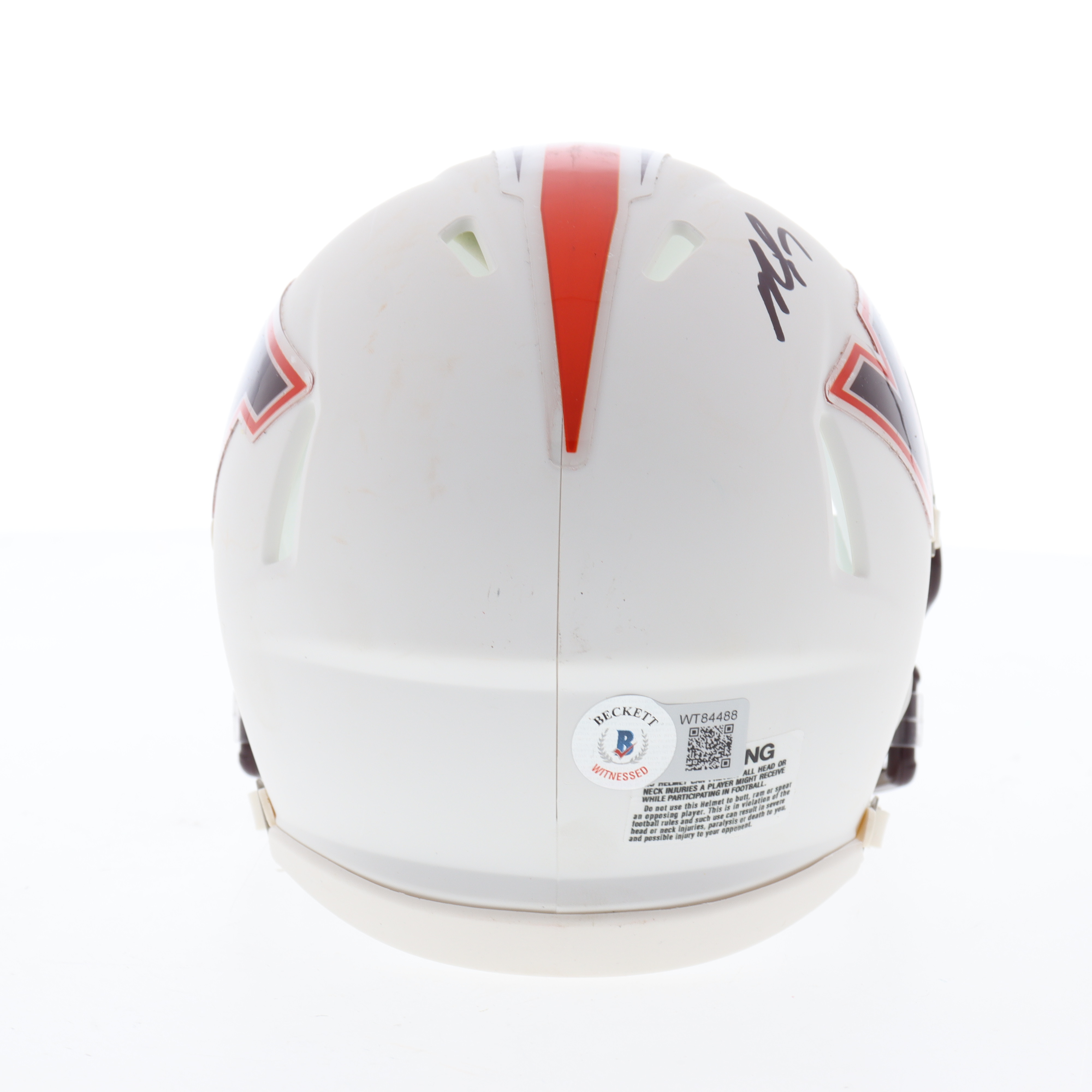 Michael Vick Signed Virginia Tech Hokies Speed Mini Helmet (Beckett) at PristineAuction.com Michael Vick Signed Virginia Tech Hokies Speed Mini Helmet (Beckett) at PristineAuction.com