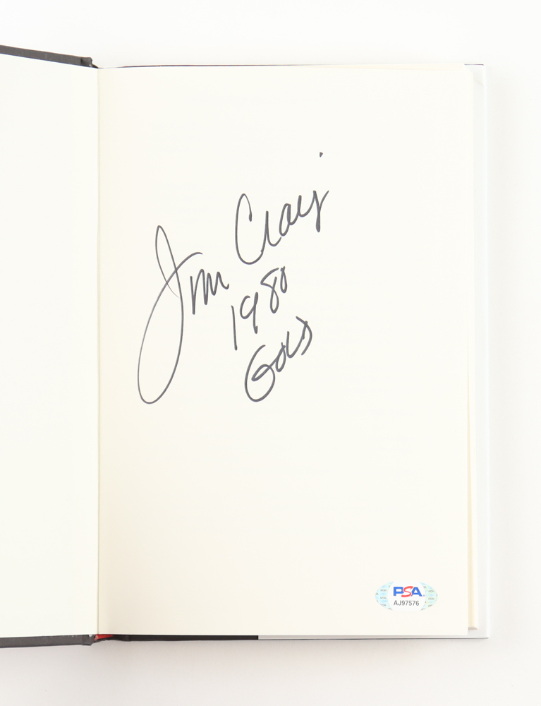 Jim Craig Signed "Gold Medal Strategies" Hardcover Book Inscribed "1980 Gold" (PSA) at PristineAuction.com Jim Craig Signed "Gold Medal Strategies" Hardcover Book Inscribed "1980 Gold" (PSA) at PristineAuction.com