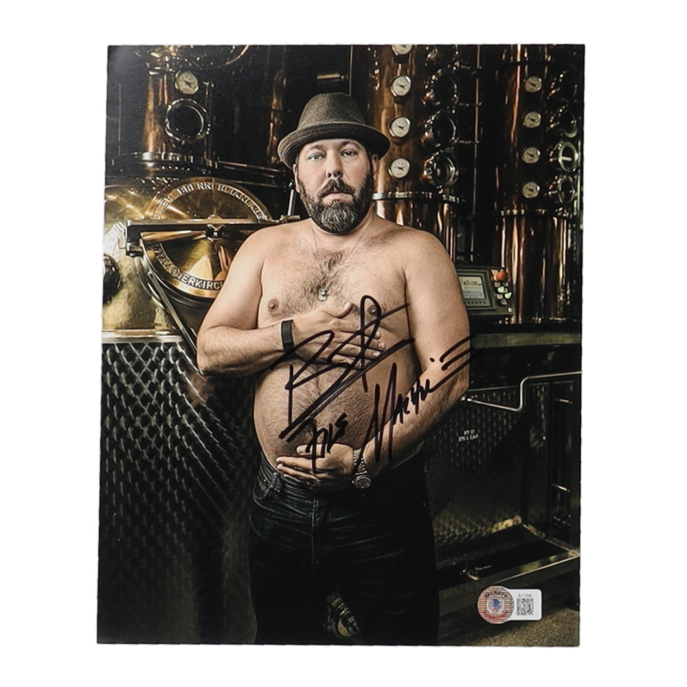 Bert Kreischer Signed 8x10 Photo Inscribed "The Machine" (Beckett