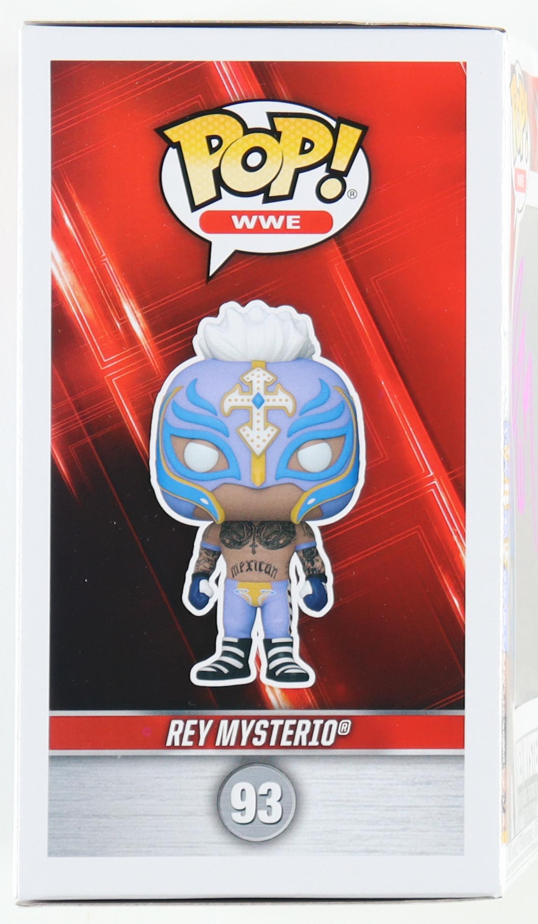 Rey Mysterio Signed WWE #93 Funko Pop! Vinyl Figure (JSA) at PristineAuction.com Rey Mysterio Signed WWE #93 Funko Pop! Vinyl Figure (JSA) at PristineAuction.com