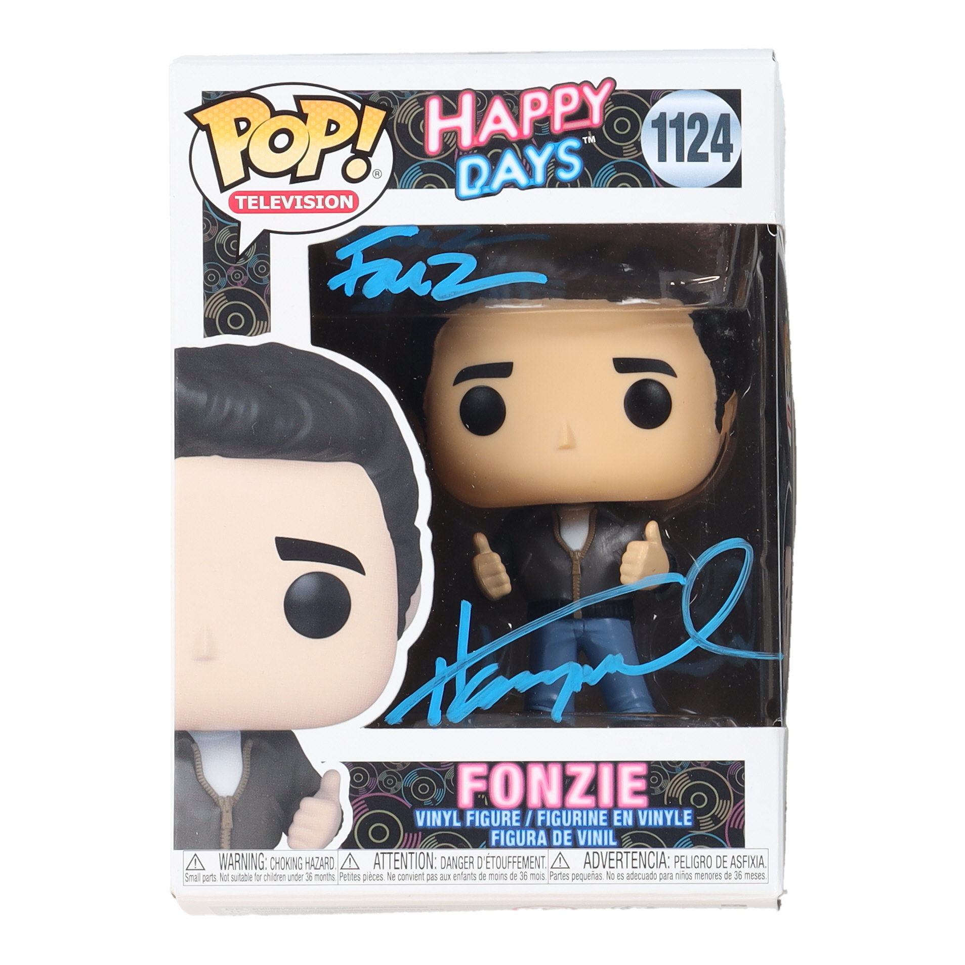 Henry Winkler Signed "Happy Days" #1124 Fonzie Funko Pop! Vinyl Figure inscribed "Fonz" (Beckett) at PristineAuction.com Henry Winkler Signed "Happy Days" #1124 Fonzie Funko Pop! Vinyl Figure inscribed "Fonz" (Beckett) at PristineAuction.com