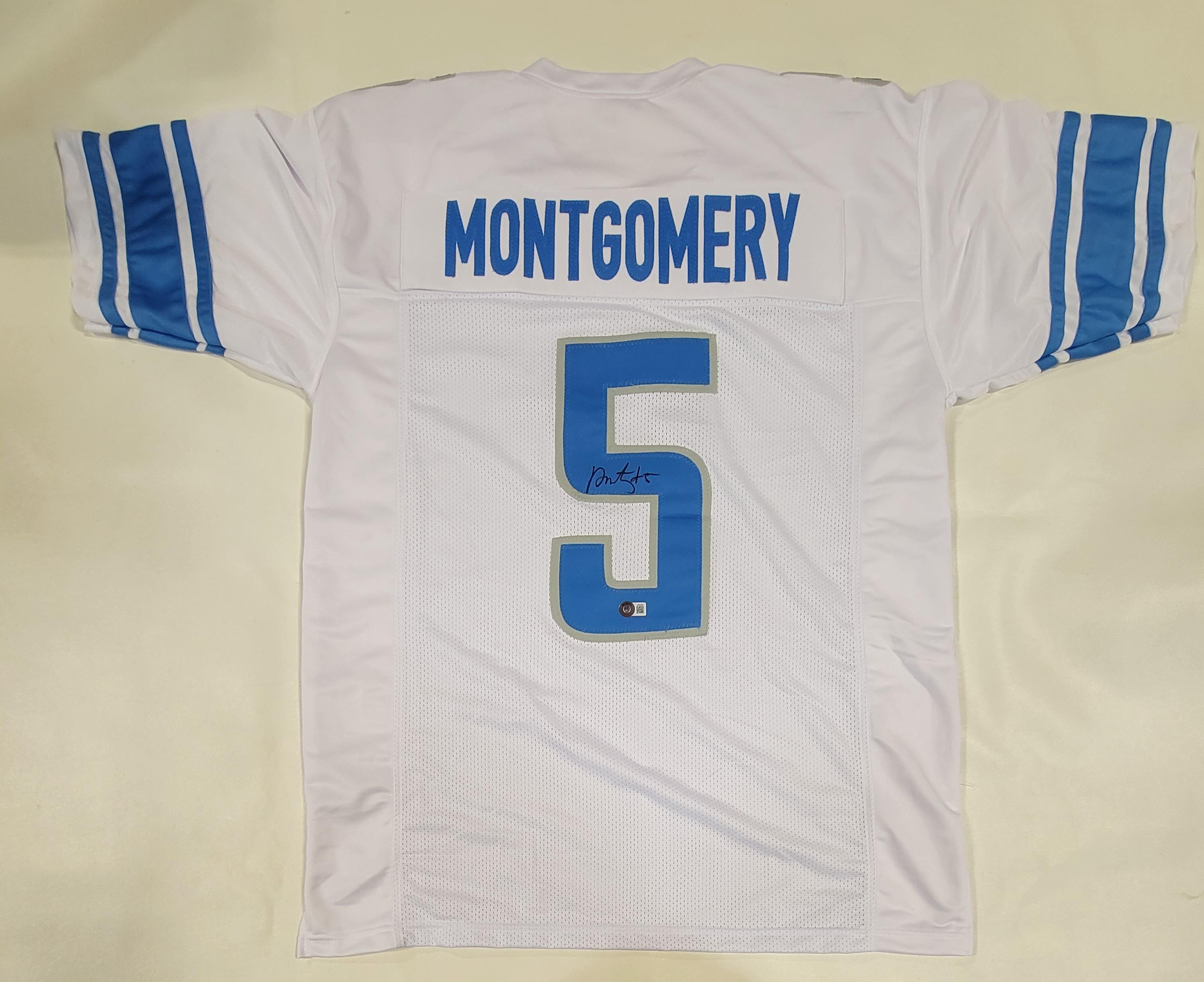 David Montgomery Signed Jersey (Beckett) at PristineAuction.com David Montgomery Signed Jersey (Beckett) at PristineAuction.com