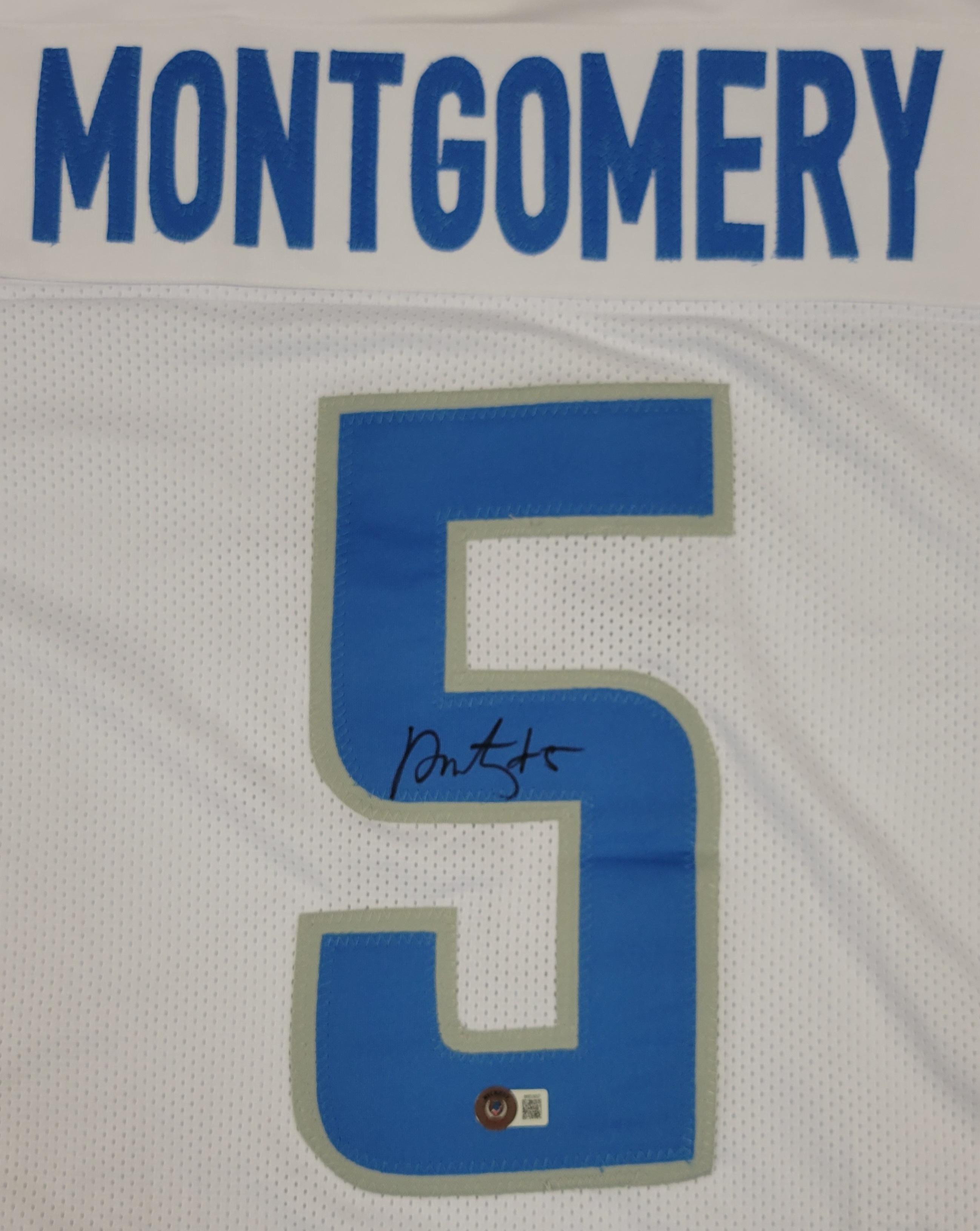 David Montgomery Signed Jersey (Beckett) at PristineAuction.com David Montgomery Signed Jersey (Beckett) at PristineAuction.com