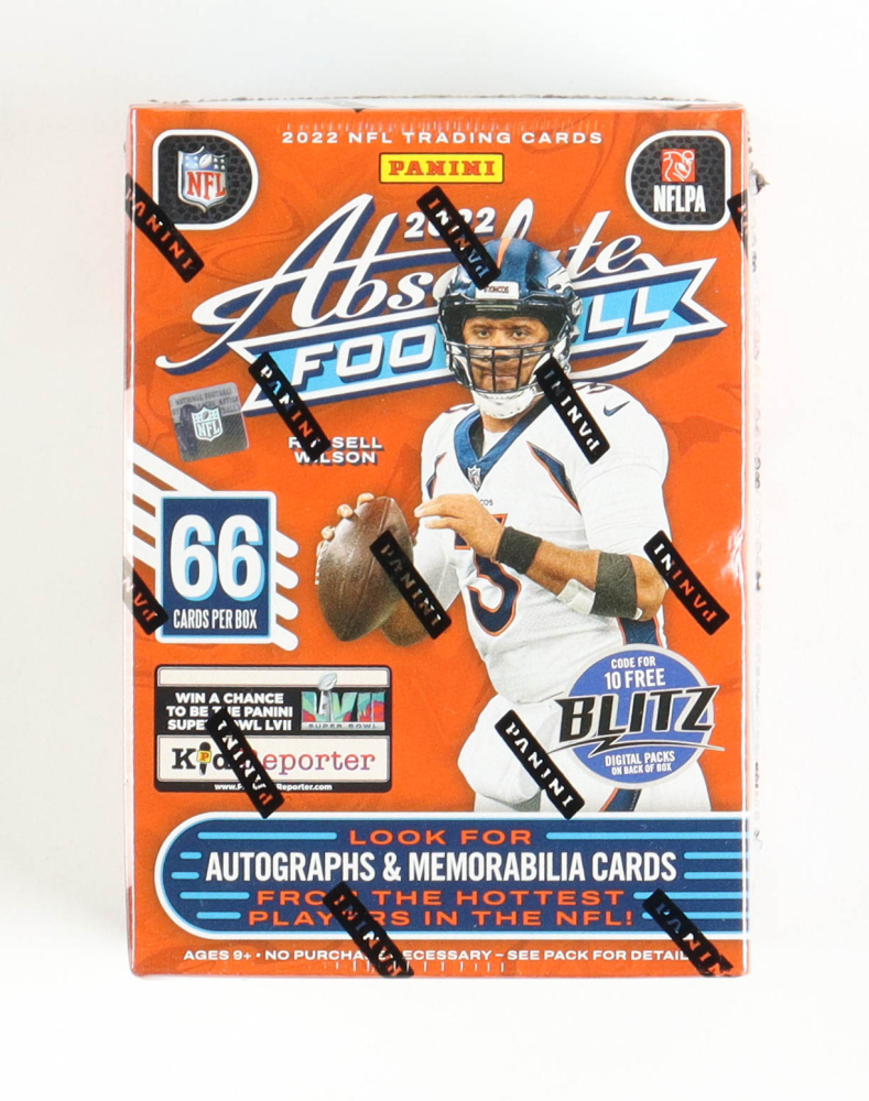 2022 Panini Absolute Football Blaster Box with (6) Packs Pristine Auction
