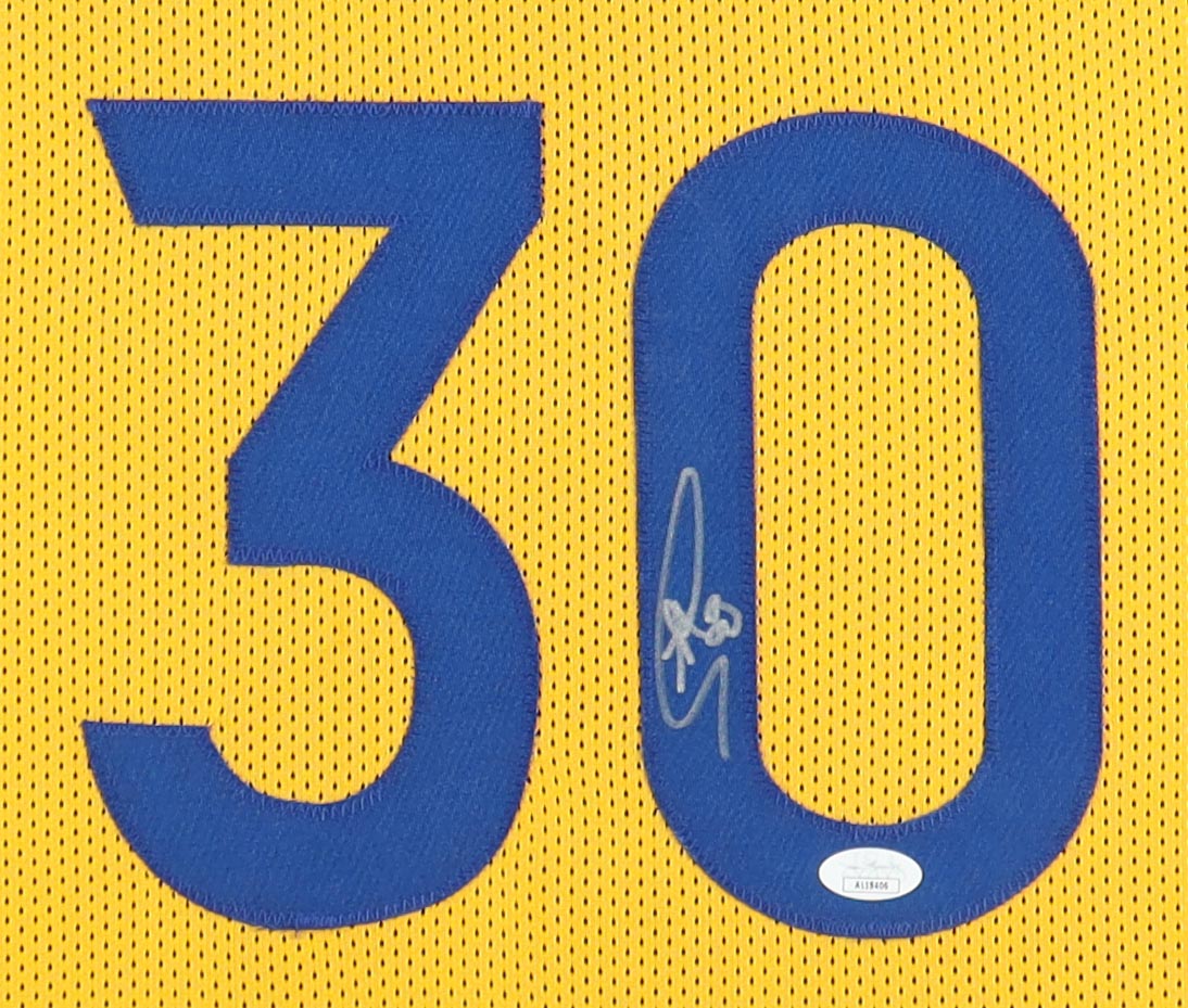 Stephen Curry Signed 35x43 Custom Framed Jersey Display (JSA) at PristineAuction.com Stephen Curry Signed 35x43 Custom Framed Jersey Display (JSA) at PristineAuction.com