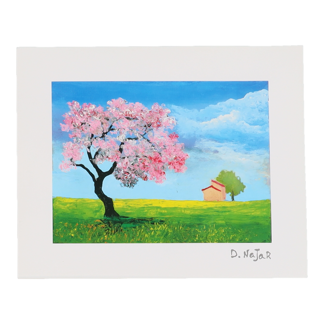 David Najar Signed 2021 "Rural Home" 10x12.5 Lithograph (Park West) at PristineAuction.com David Najar Signed 2021 "Rural Home" 10x12.5 Lithograph (Park West) at PristineAuction.com