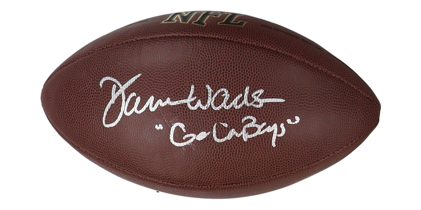 Darren Woodson Signed NFL Football Inscribed "Go Cowboys" (PSA) at PristineAuction.com Darren Woodson Signed NFL Football Inscribed "Go Cowboys" (PSA) at PristineAuction.com