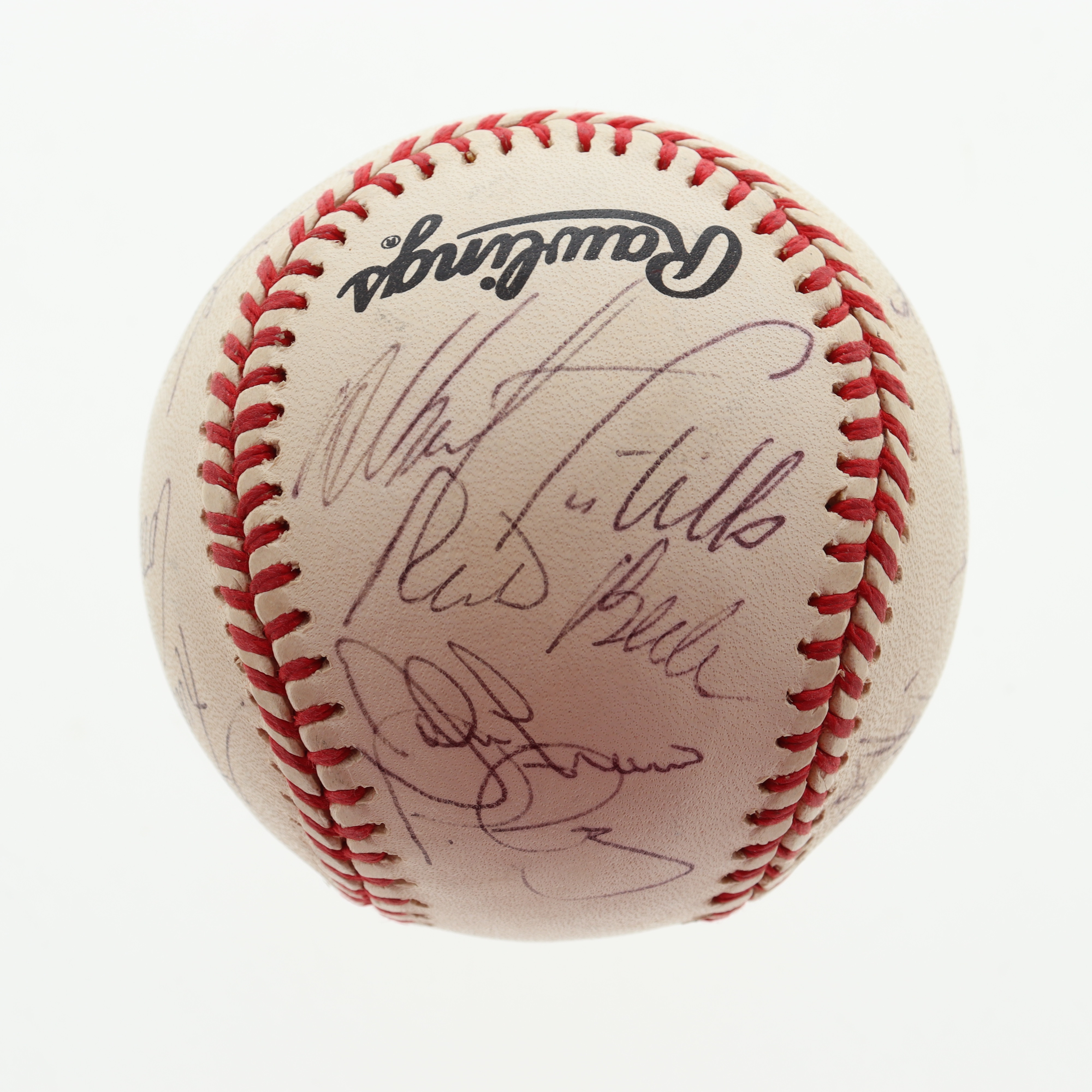 1998 New York Mets Team-signed ONL Baseball Signed by (18) with Bobby Valentine, Rick Reed, John Franco, Al Leiter (PSA) at PristineAuction.com 1998 New York Mets Team-signed ONL Baseball Signed by (18) with Bobby Valentine, Rick Reed, John Franco, Al Leiter (PSA) at PristineAuction.com