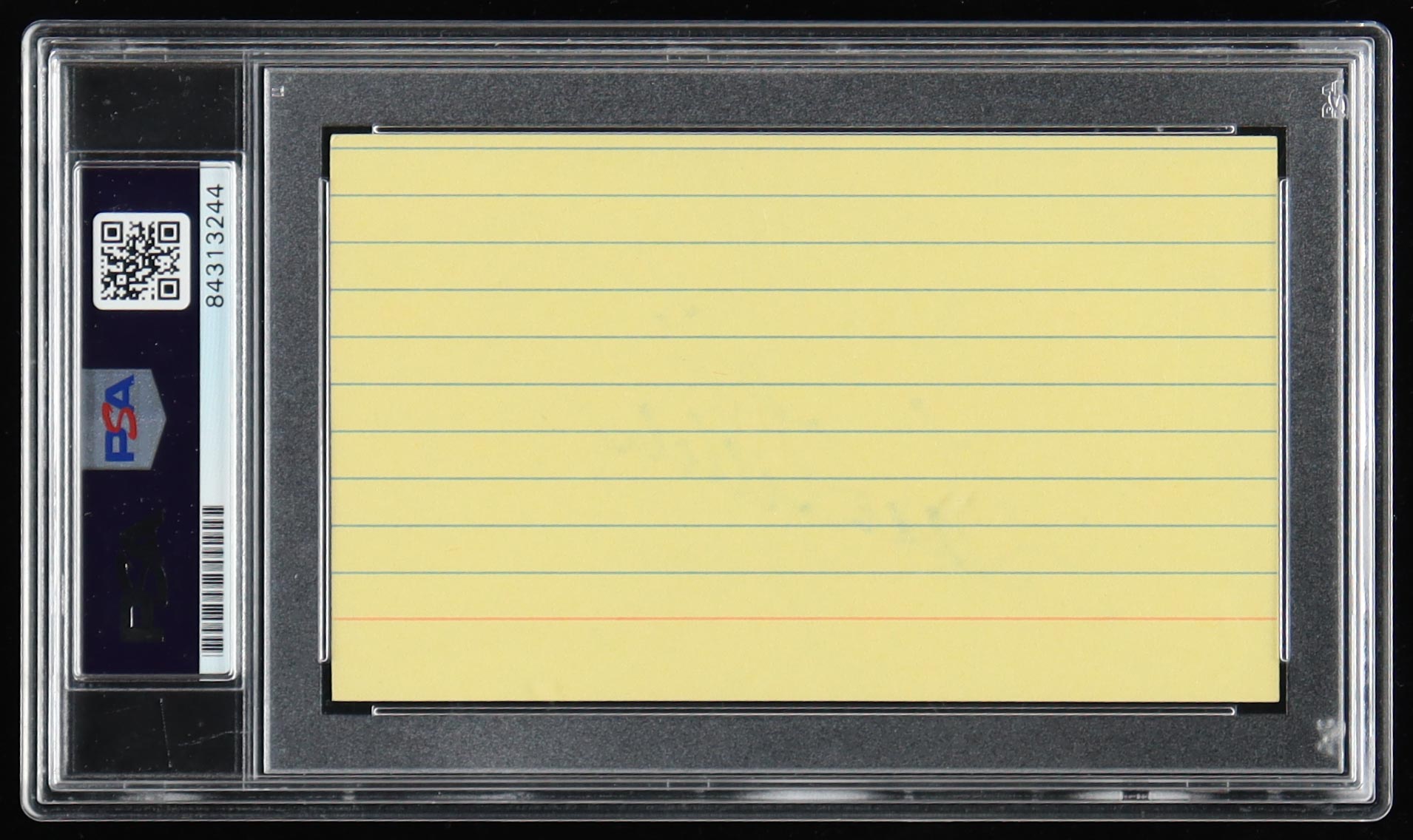 Harmon Killebrew Signed Index Card (PSA) at PristineAuction.com Harmon Killebrew Signed Index Card (PSA) at PristineAuction.com