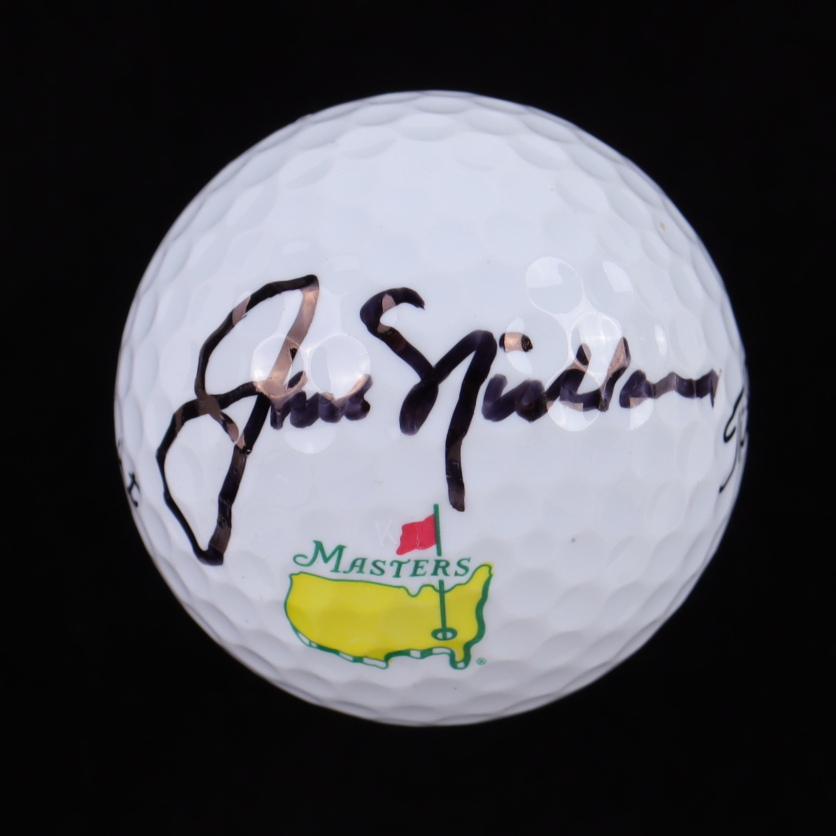 Jack Nicklaus Signed Golf Ball Masters Logo (JSA) at PristineAuction.com Jack Nicklaus Signed Golf Ball Masters Logo (JSA) at PristineAuction.com