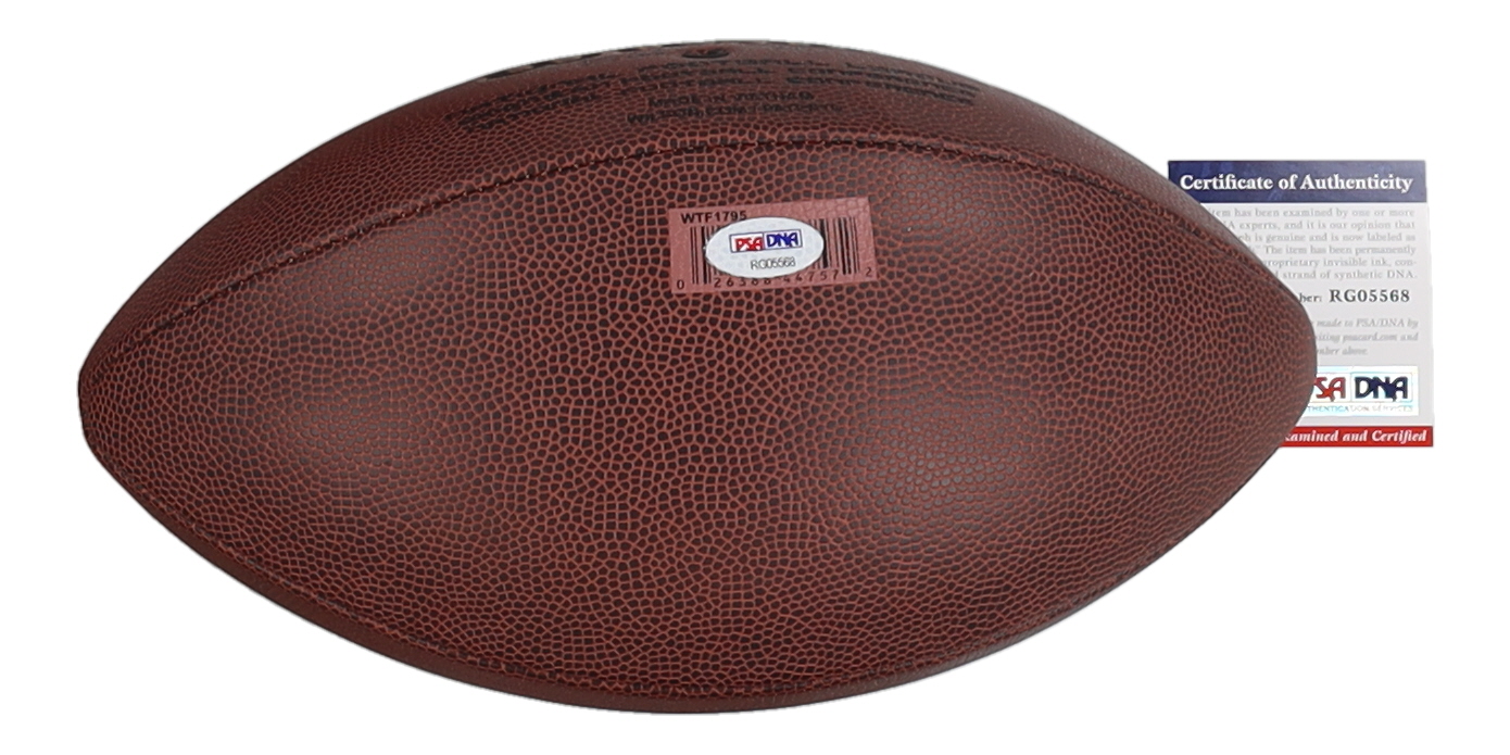 Amara Darboh Signed NFL Football Inscribed "Go Hawks" (PSA) at PristineAuction.com Amara Darboh Signed NFL Football Inscribed "Go Hawks" (PSA) at PristineAuction.com