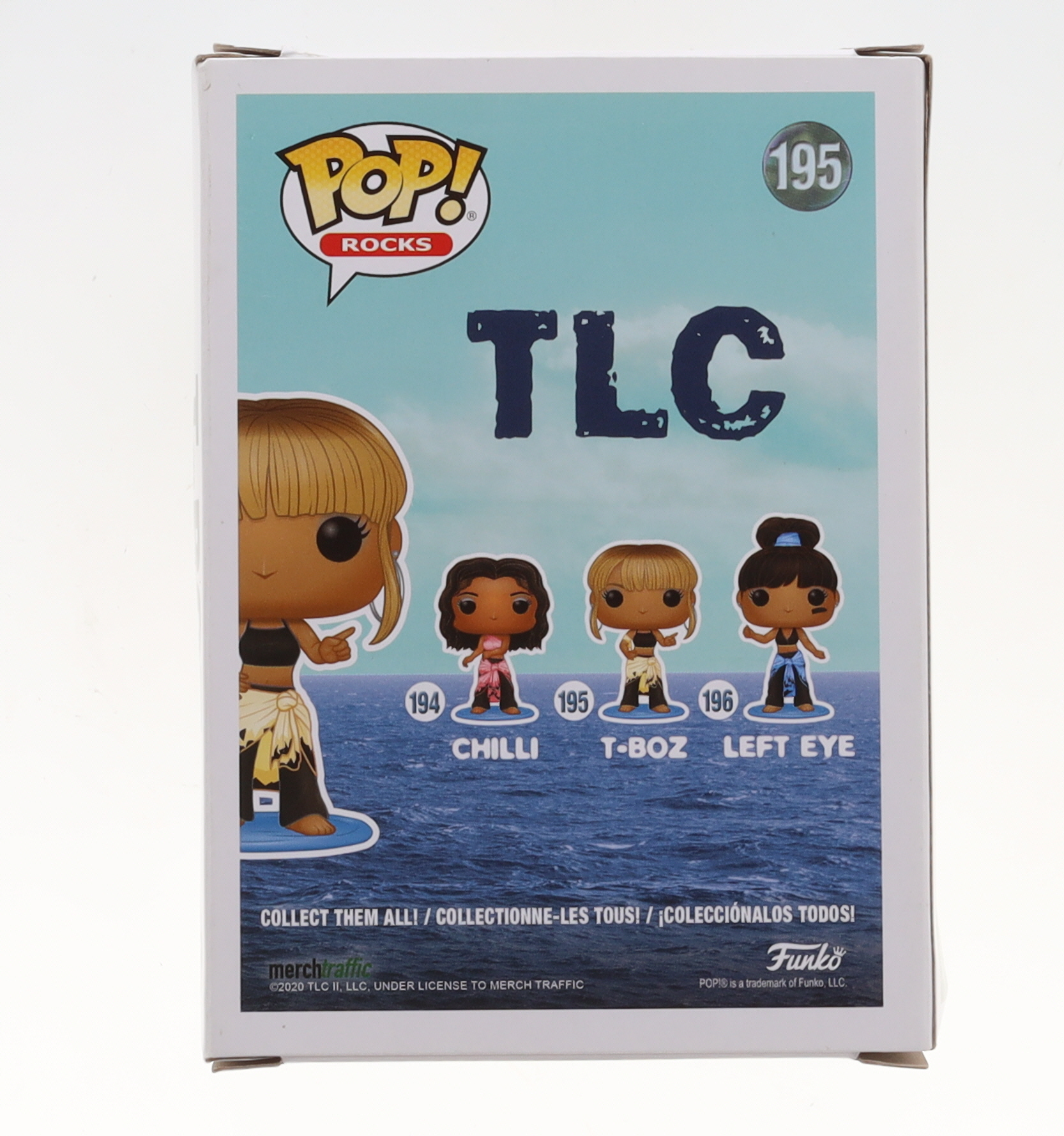 Tionne Watkins & Rozonda Thomas Signed "TLC" #195 T-Boz Funko Pop! Vinyl Figure Inscribed "TLC" (JSA) at PristineAuction.com Tionne Watkins & Rozonda Thomas Signed "TLC" #195 T-Boz Funko Pop! Vinyl Figure Inscribed "TLC" (JSA) at PristineAuction.com