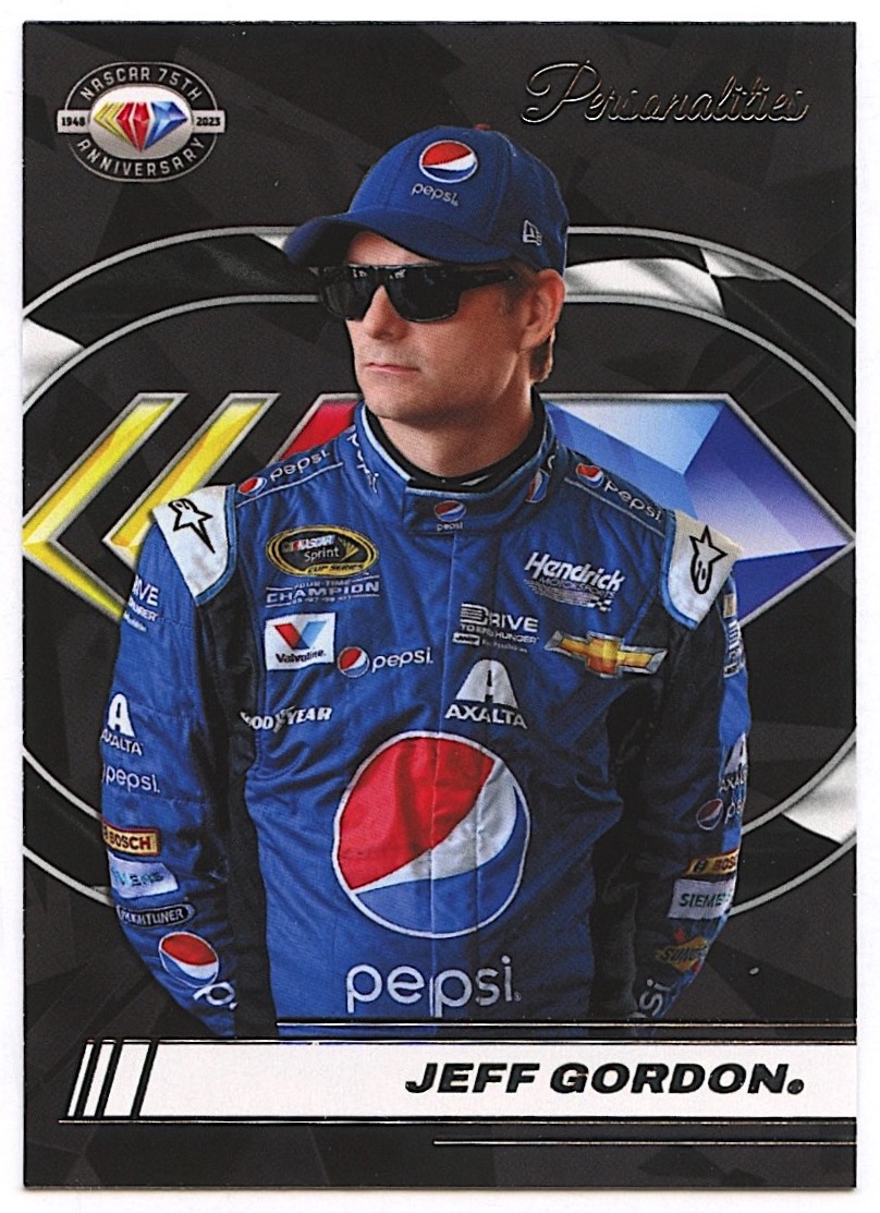 Jeff Gordon 2023 Donruss NASCAR 75th Anniversary #5 SP at PristineAuction.com Jeff Gordon 2023 Donruss NASCAR 75th Anniversary #5 SP at PristineAuction.com