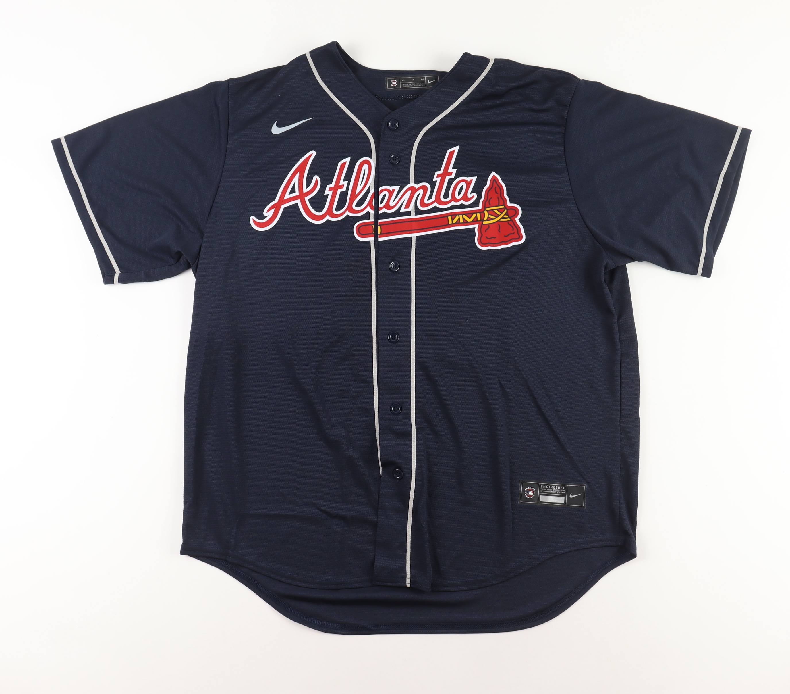 Ronald Acuna Jr. Signed Braves Nike Jersey (JSA & Acuna Jr.) at PristineAuction.com Ronald Acuna Jr. Signed Braves Nike Jersey (JSA & Acuna Jr.) at PristineAuction.com